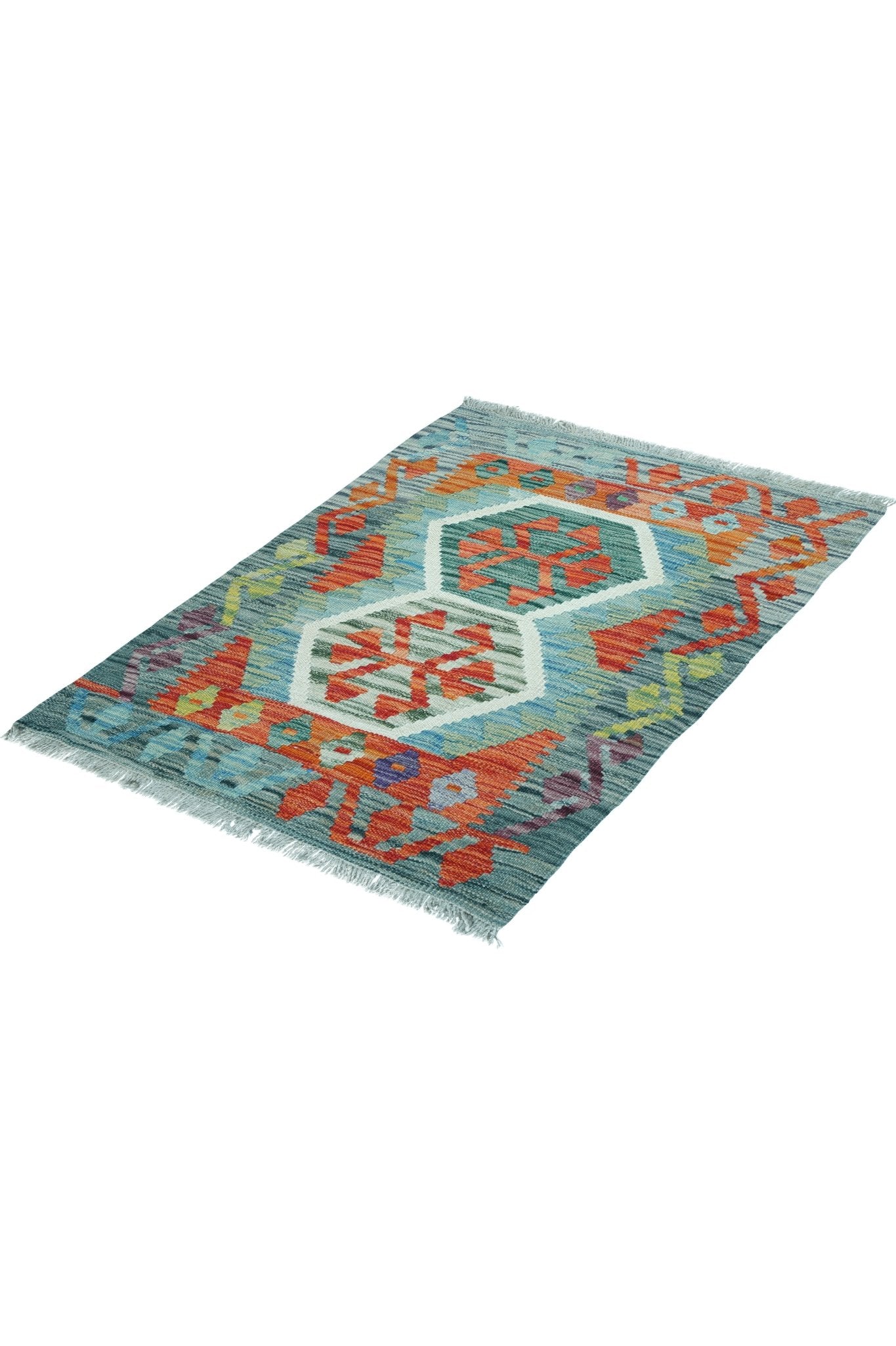 Kelim vloerkleed handgeweven uit Afghanistan - 2