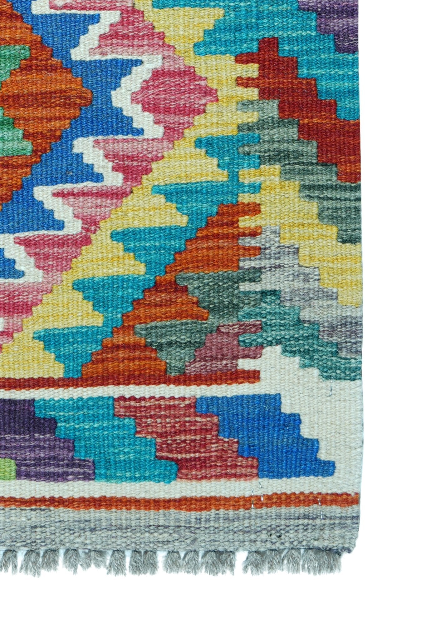 Kelim vloerkleed handgeweven uit Afghanistan - 4