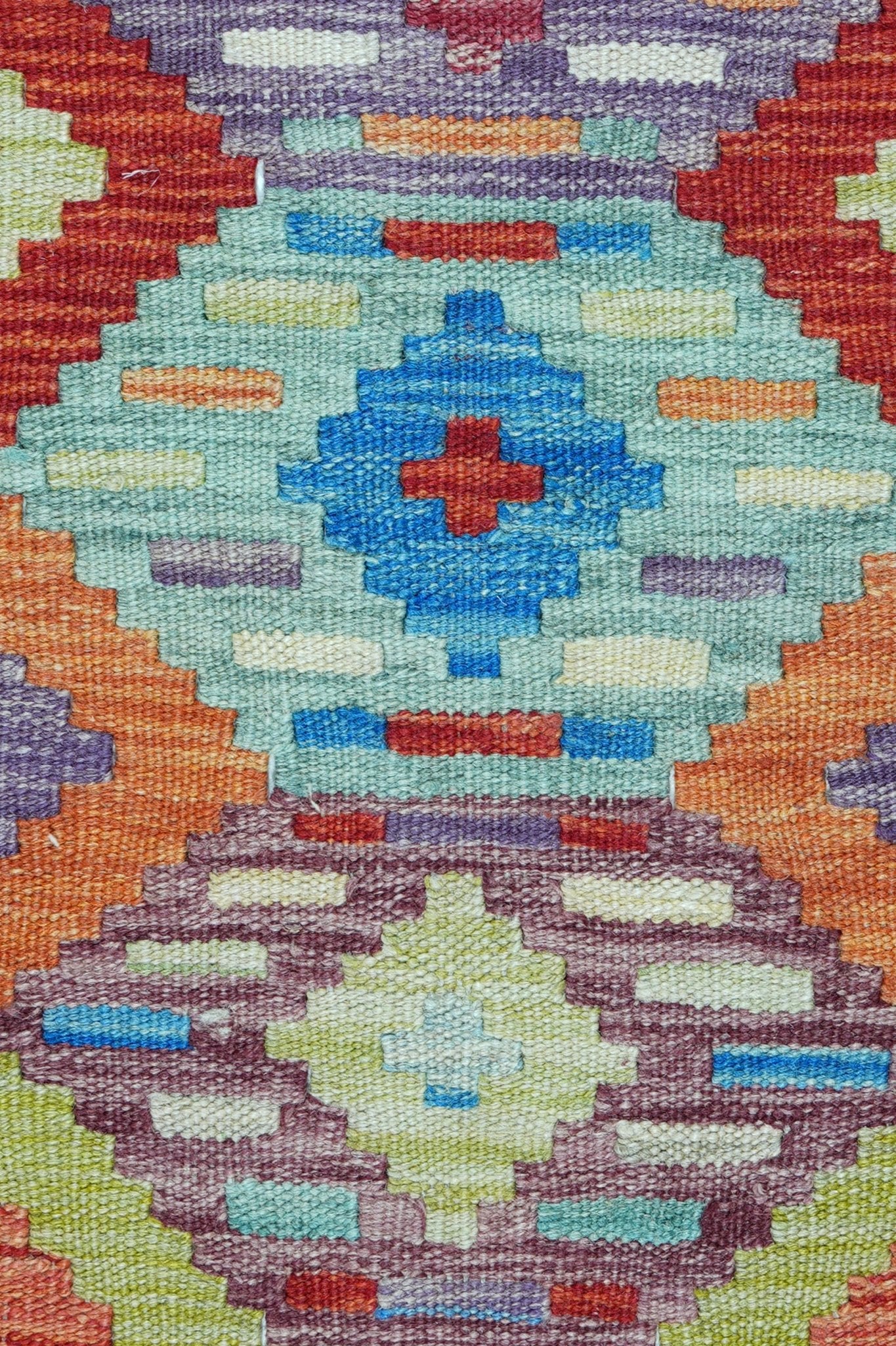 Kelim vloerkleed handgeweven uit Afghanistan - 3