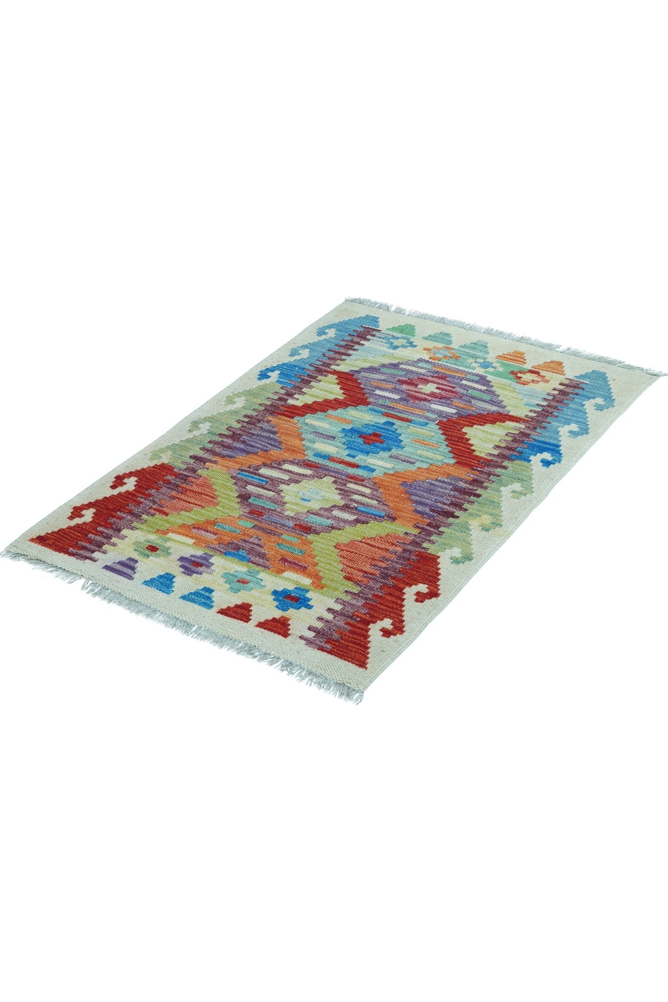 Kelim vloerkleed handgeweven uit Afghanistan - 2