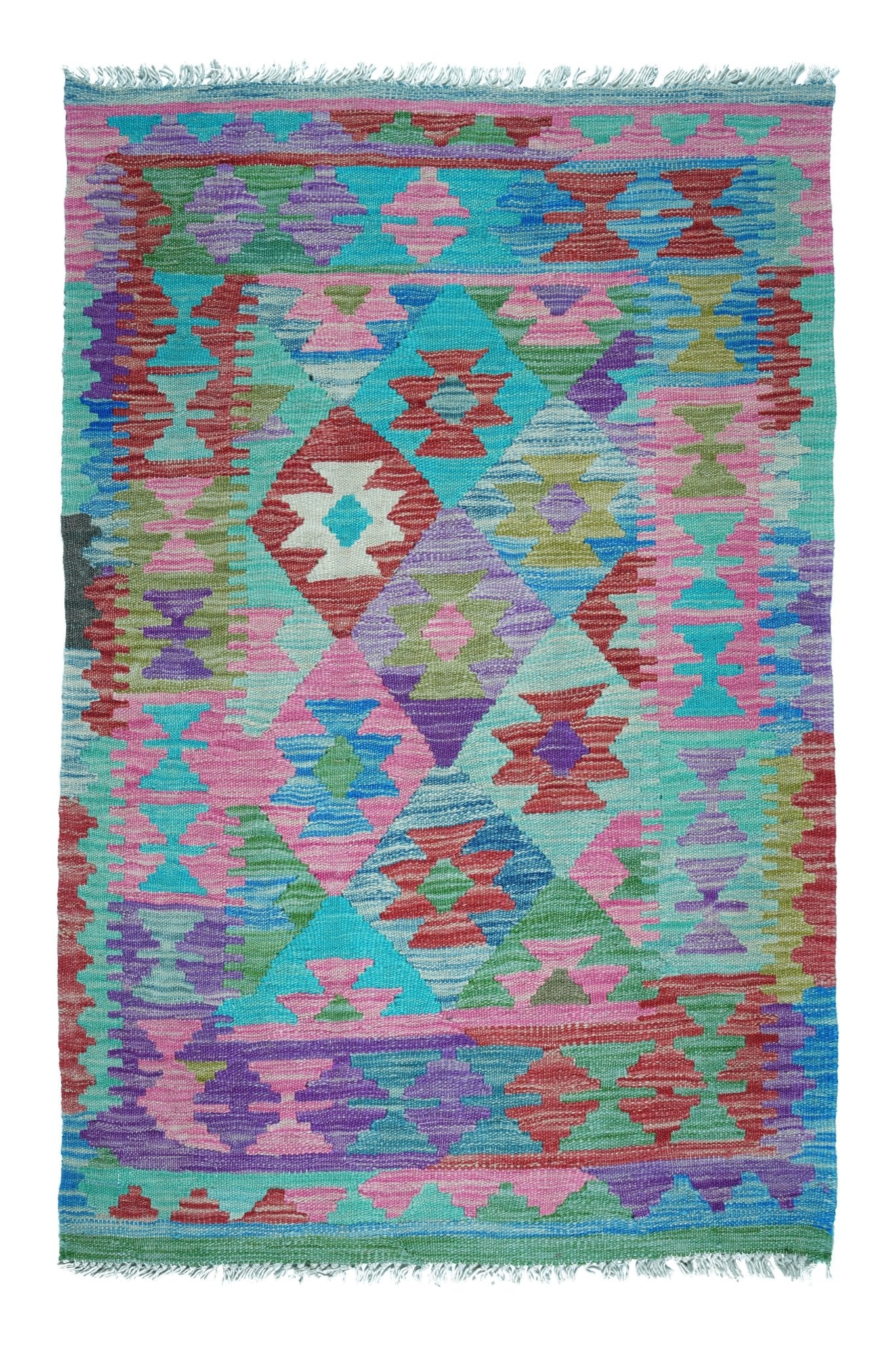 Kelim vloerkleed handgeweven uit Afghanistan - 1