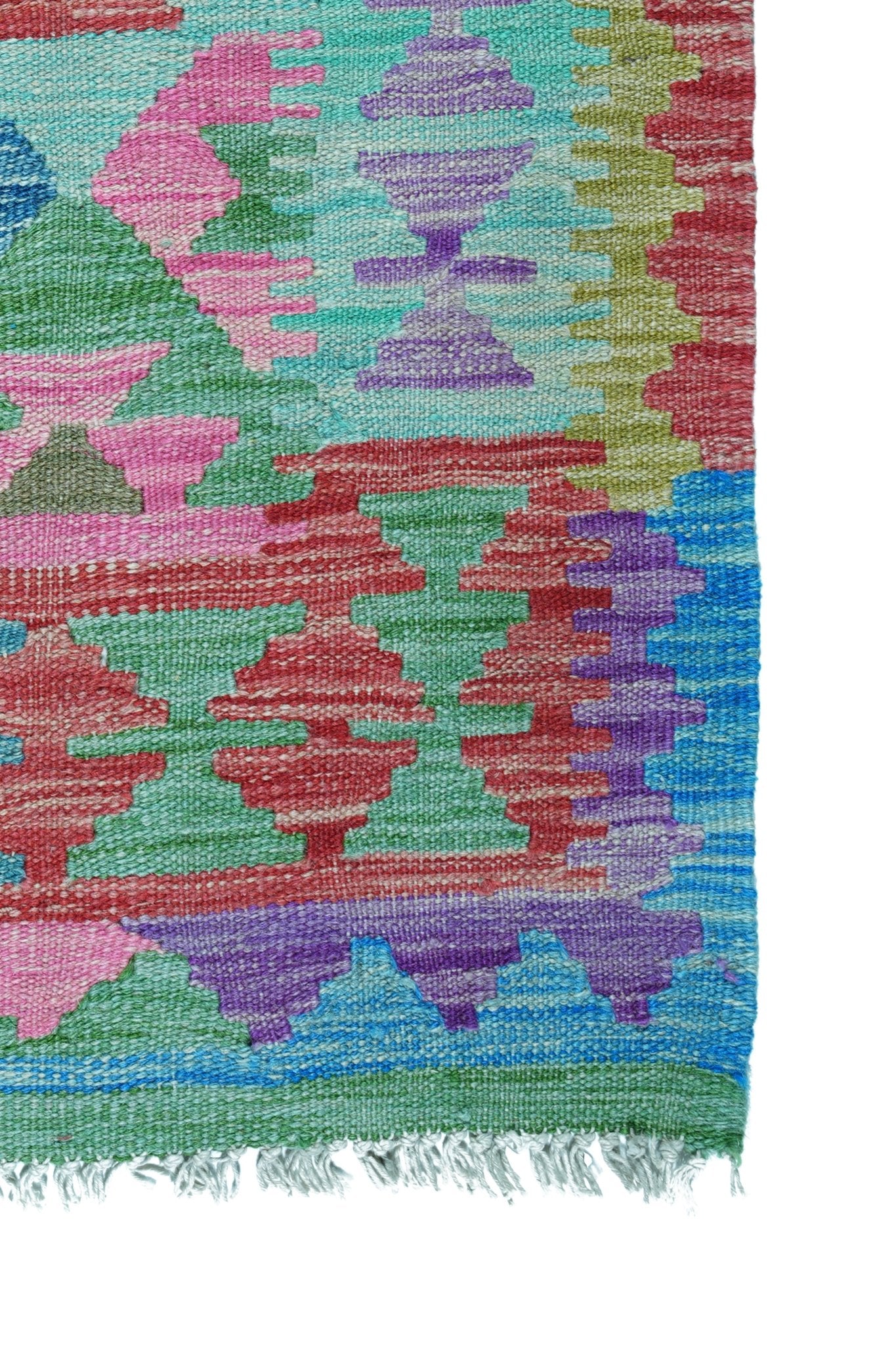 Kelim vloerkleed handgeweven uit Afghanistan - 4