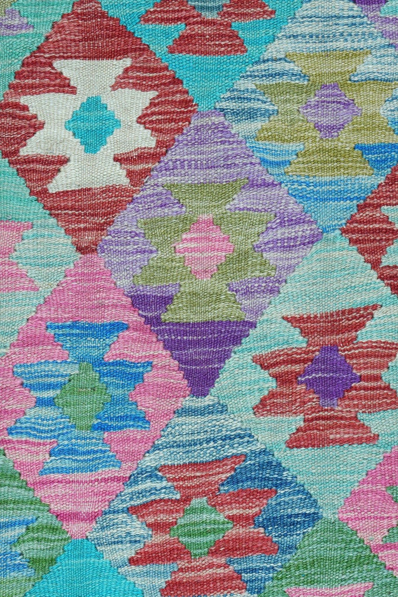 Kelim vloerkleed handgeweven uit Afghanistan - 3