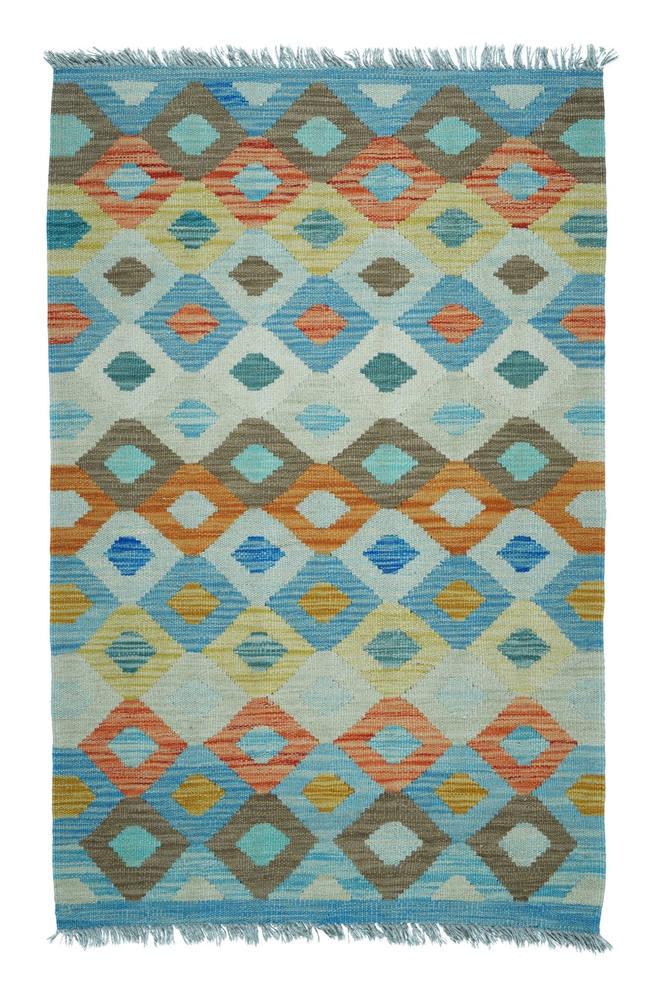 Kelim vloerkleed handgeweven uit Afghanistan - 1