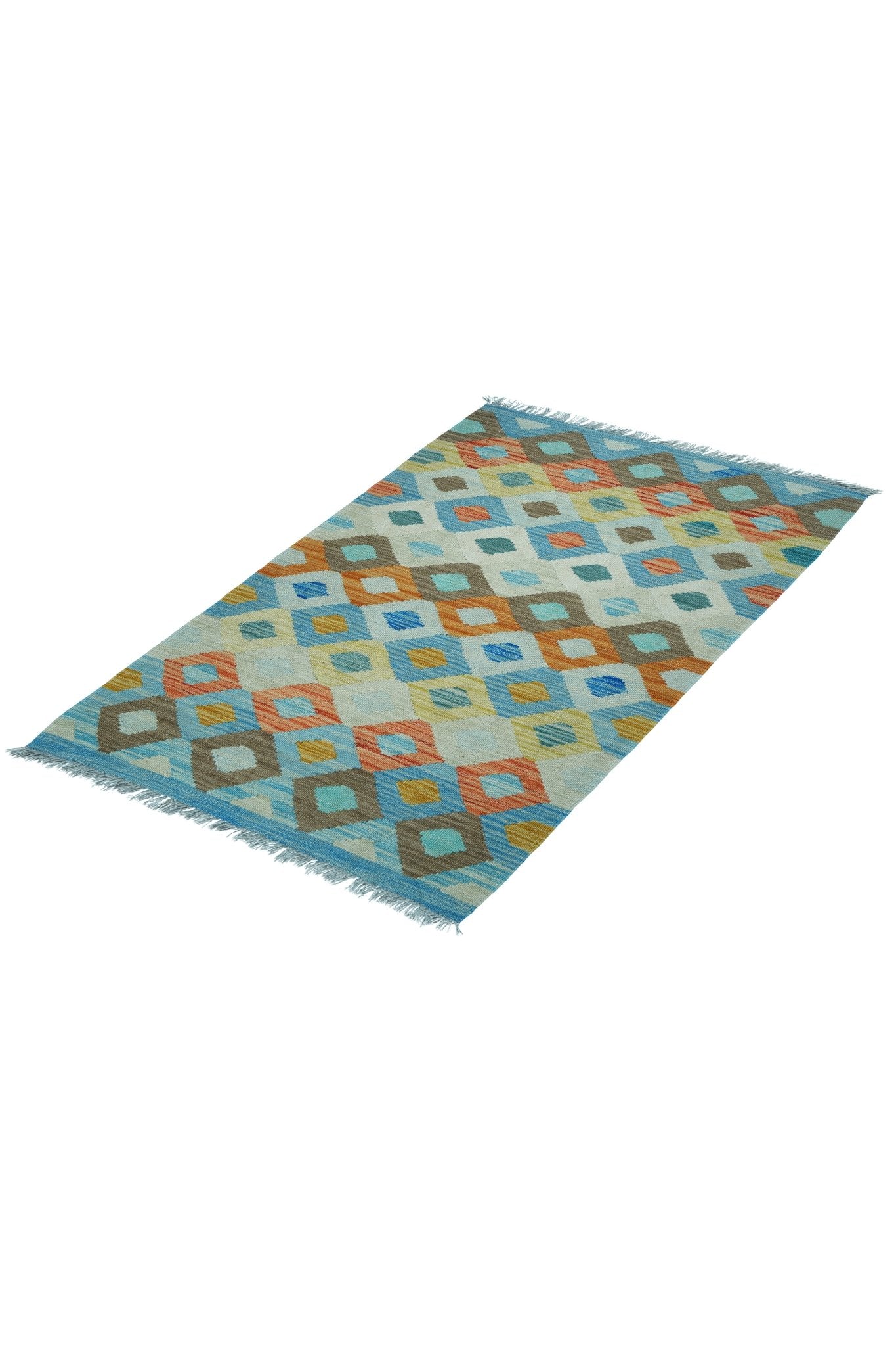 Kelim vloerkleed handgeweven uit Afghanistan - 2