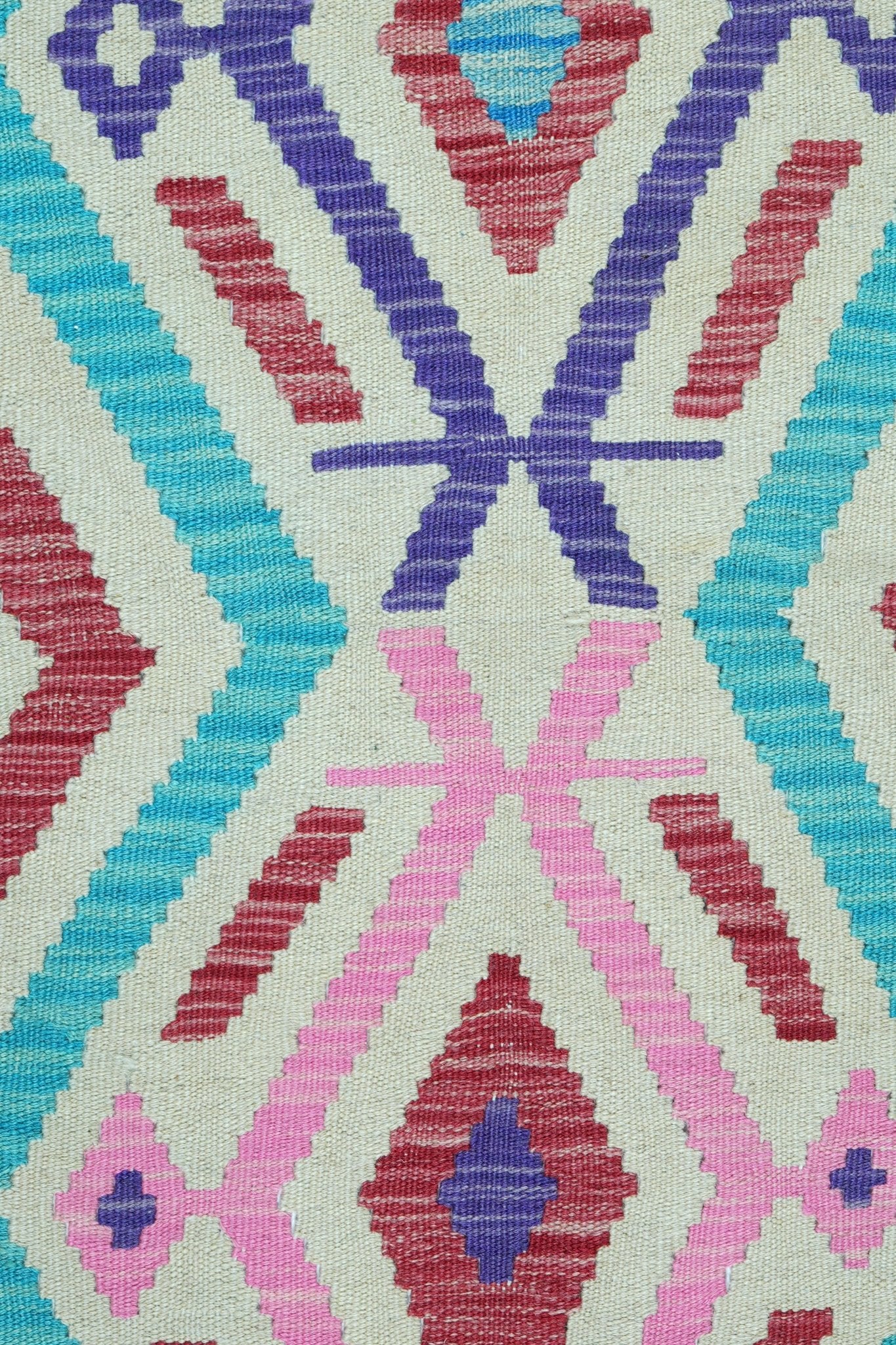 Kelim vloerkleed handgeweven uit Afghanistan - 3