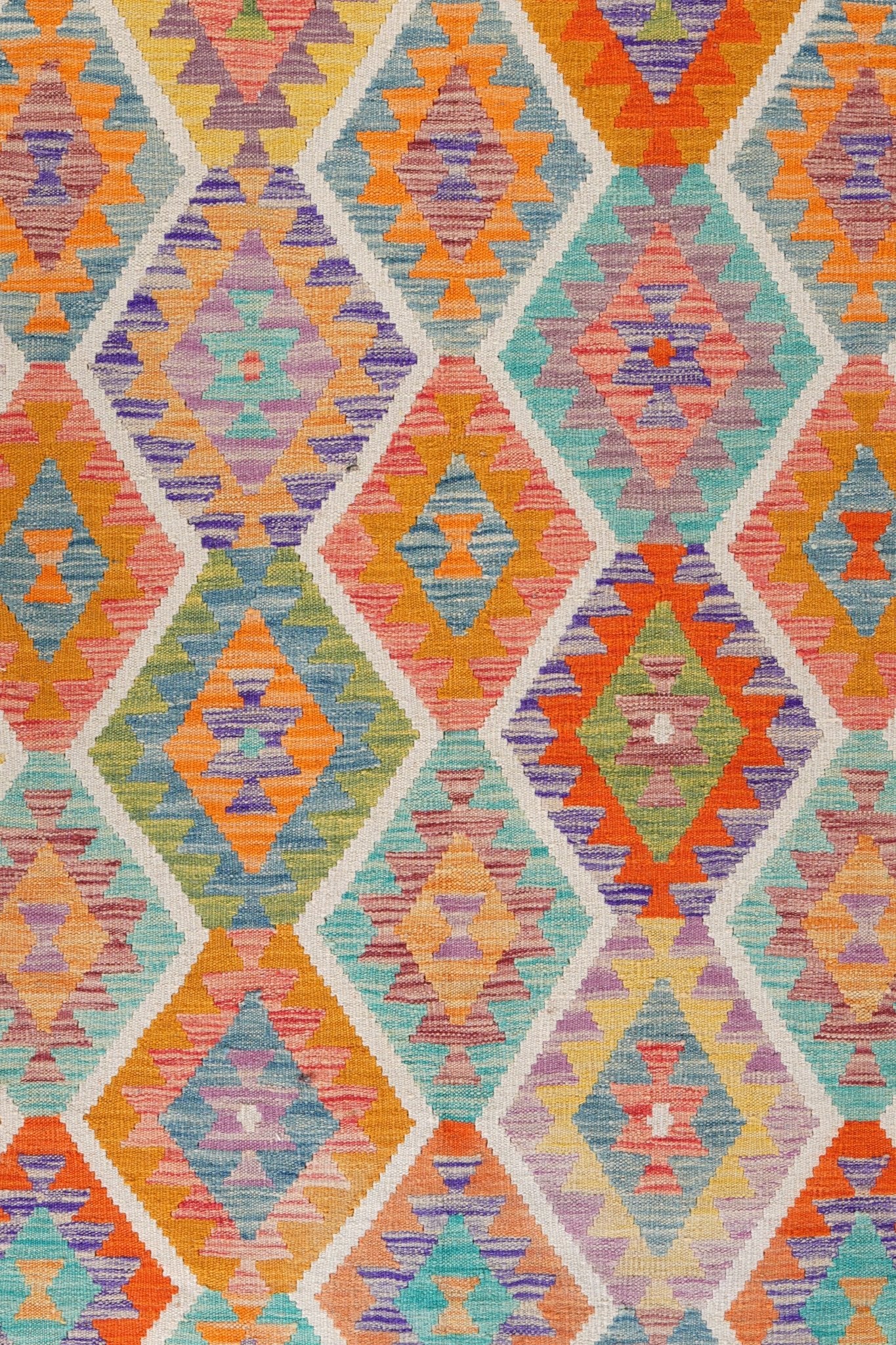 Kelim vloerkleed handgeweven uit Afghanistan - 3