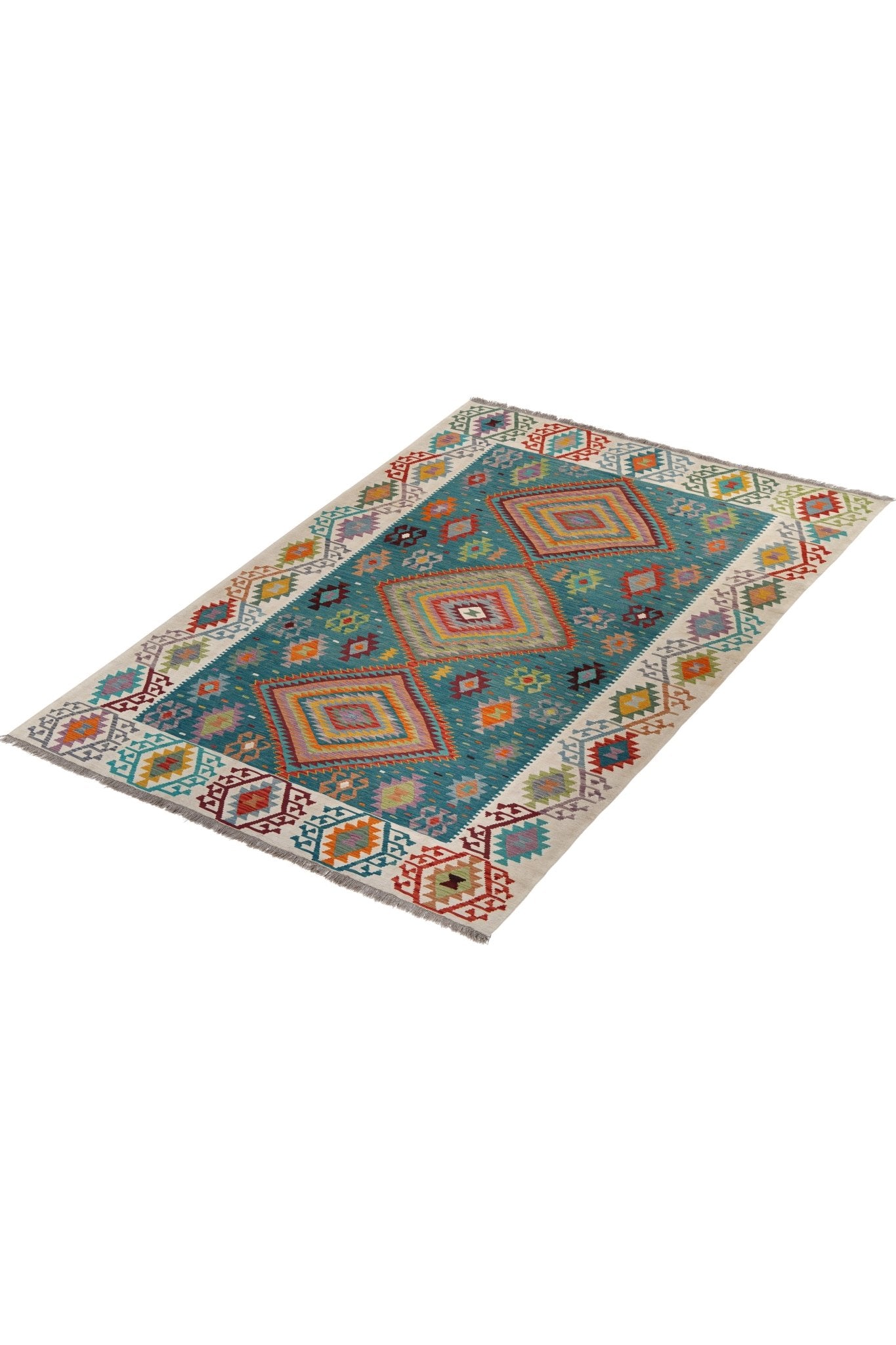 Kelim vloerkleed handgeweven uit Afghanistan - 2