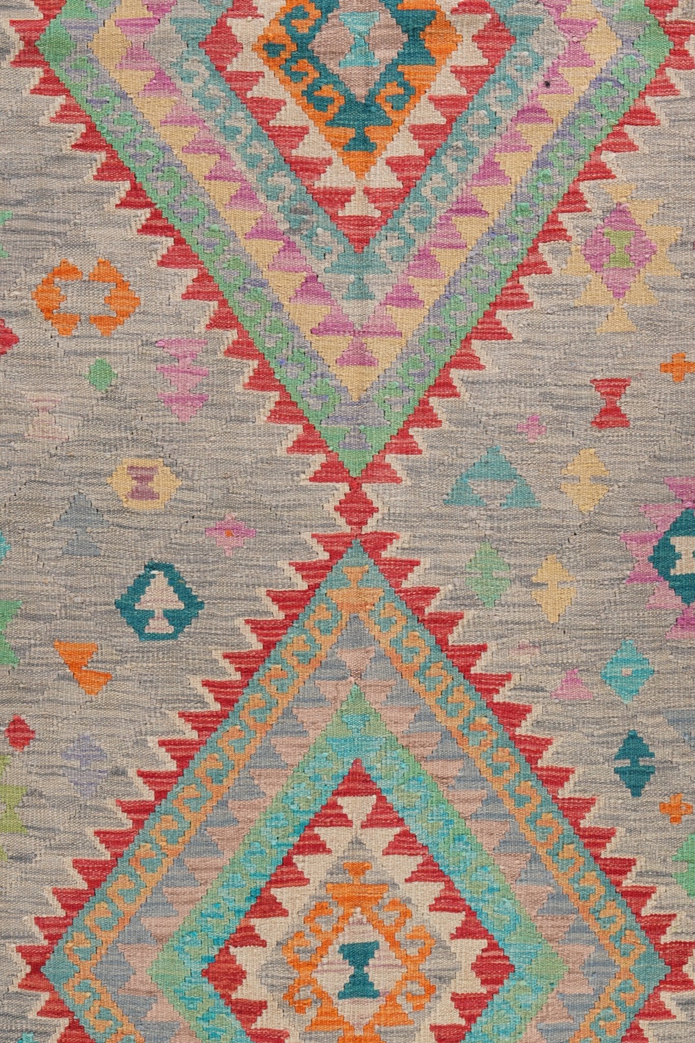 Kelim vloerkleed handgeweven uit Afghanistan - 3