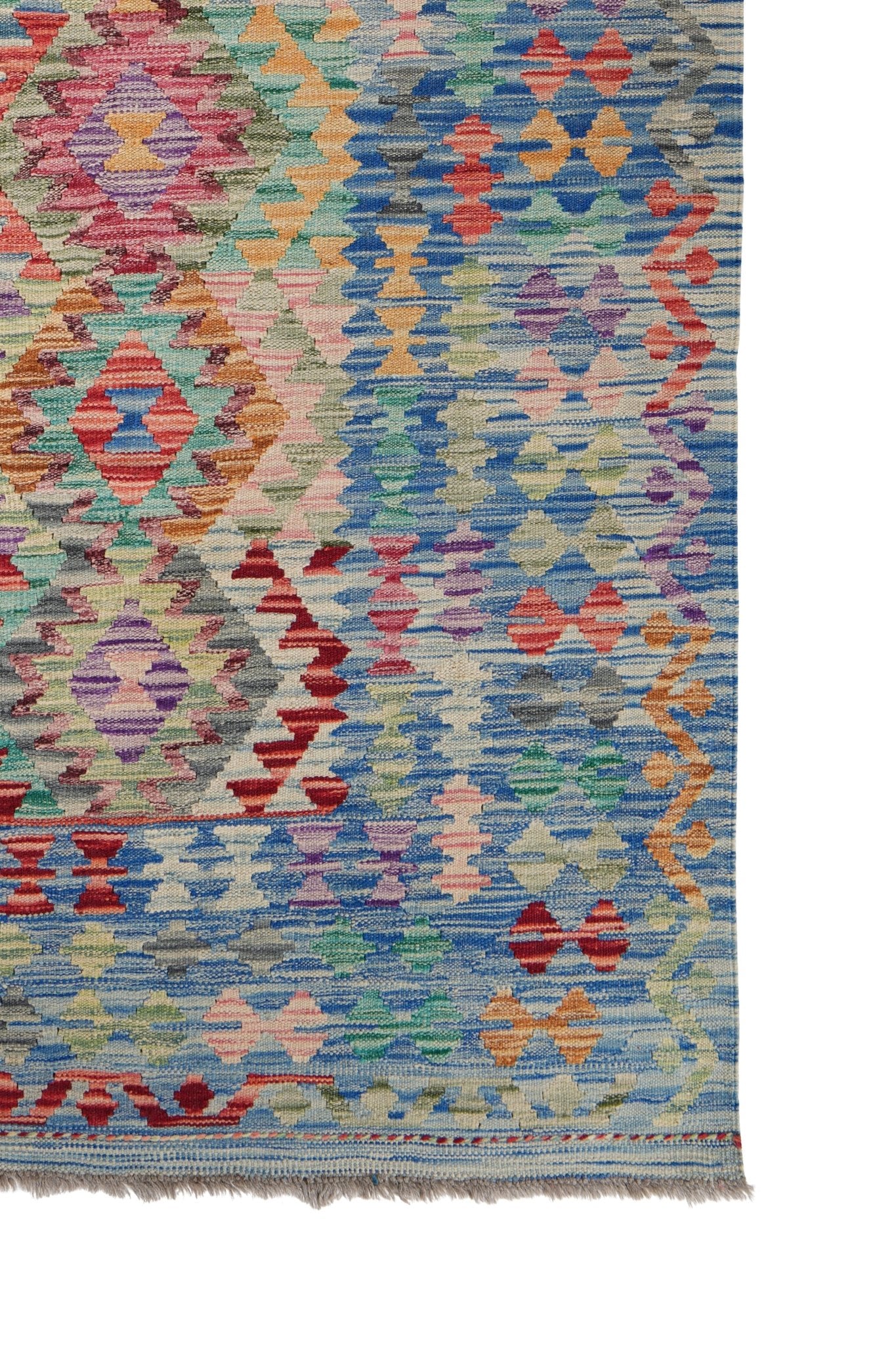 Kelim vloerkleed handgeweven uit Afghanistan - 4