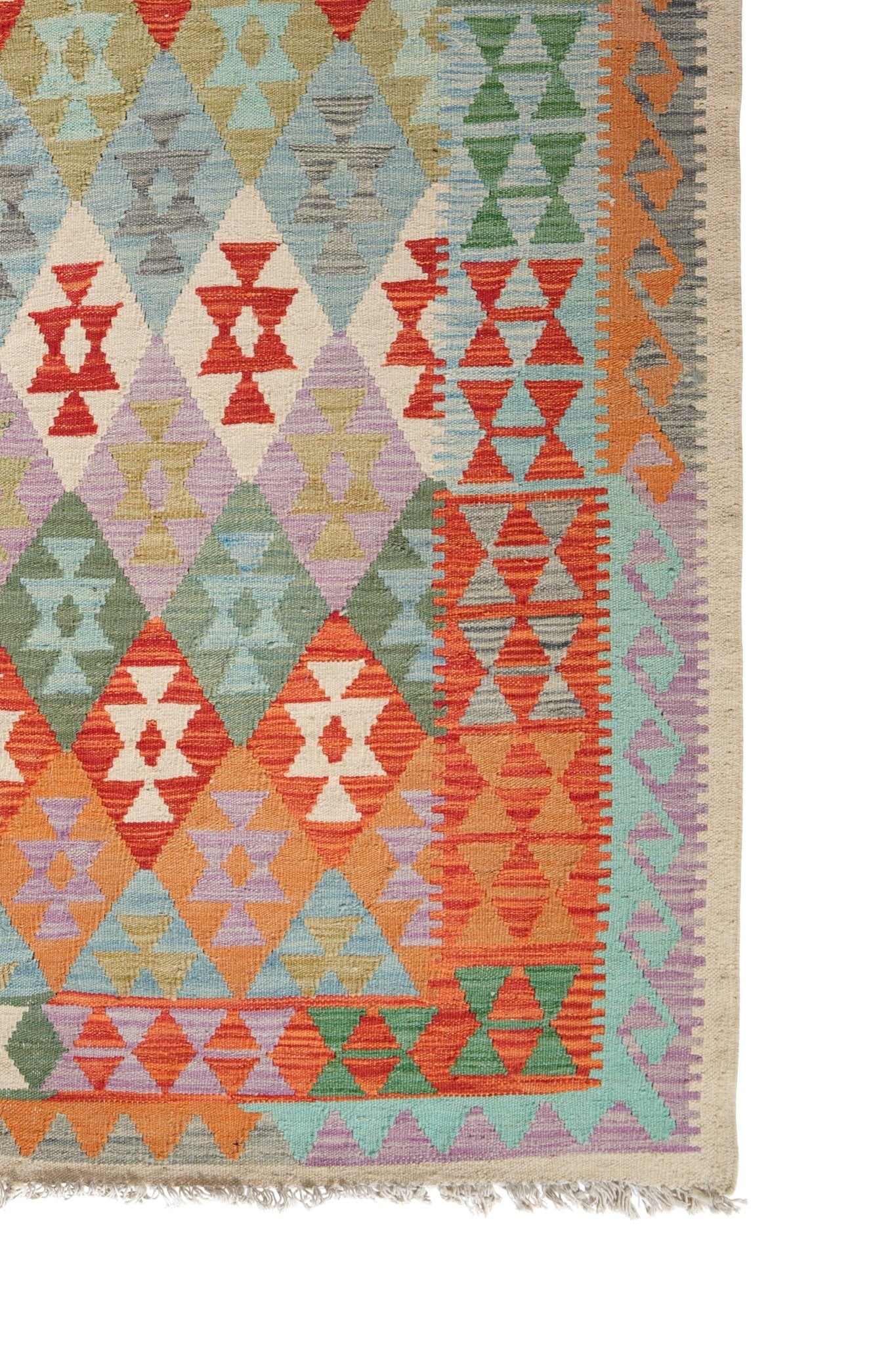 Kelim vloerkleed handgeweven uit Afghanistan - 3