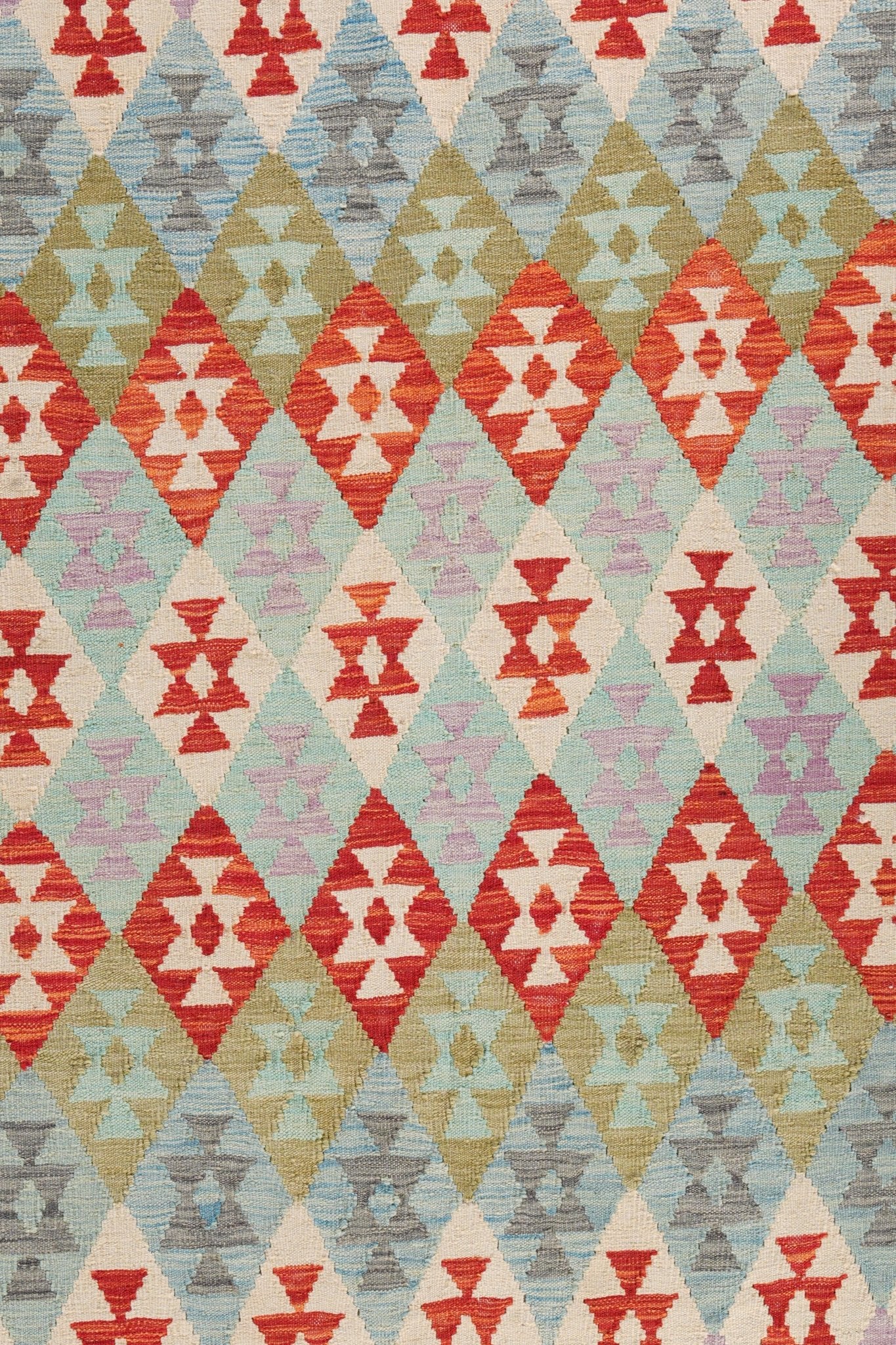 Kelim vloerkleed handgeweven uit Afghanistan - 2