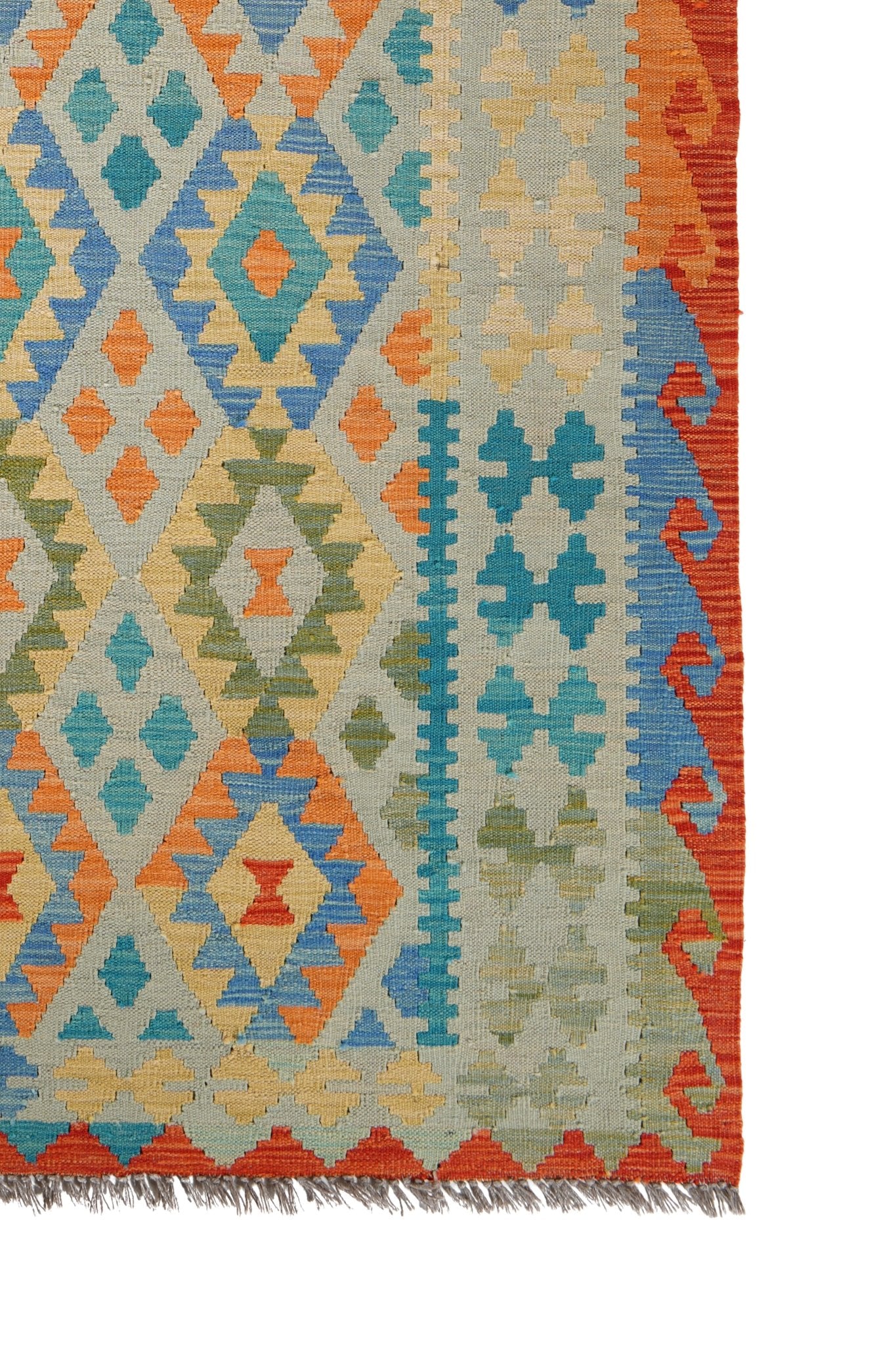 Kelim vloerkleed handgeweven uit Afghanistan - 4