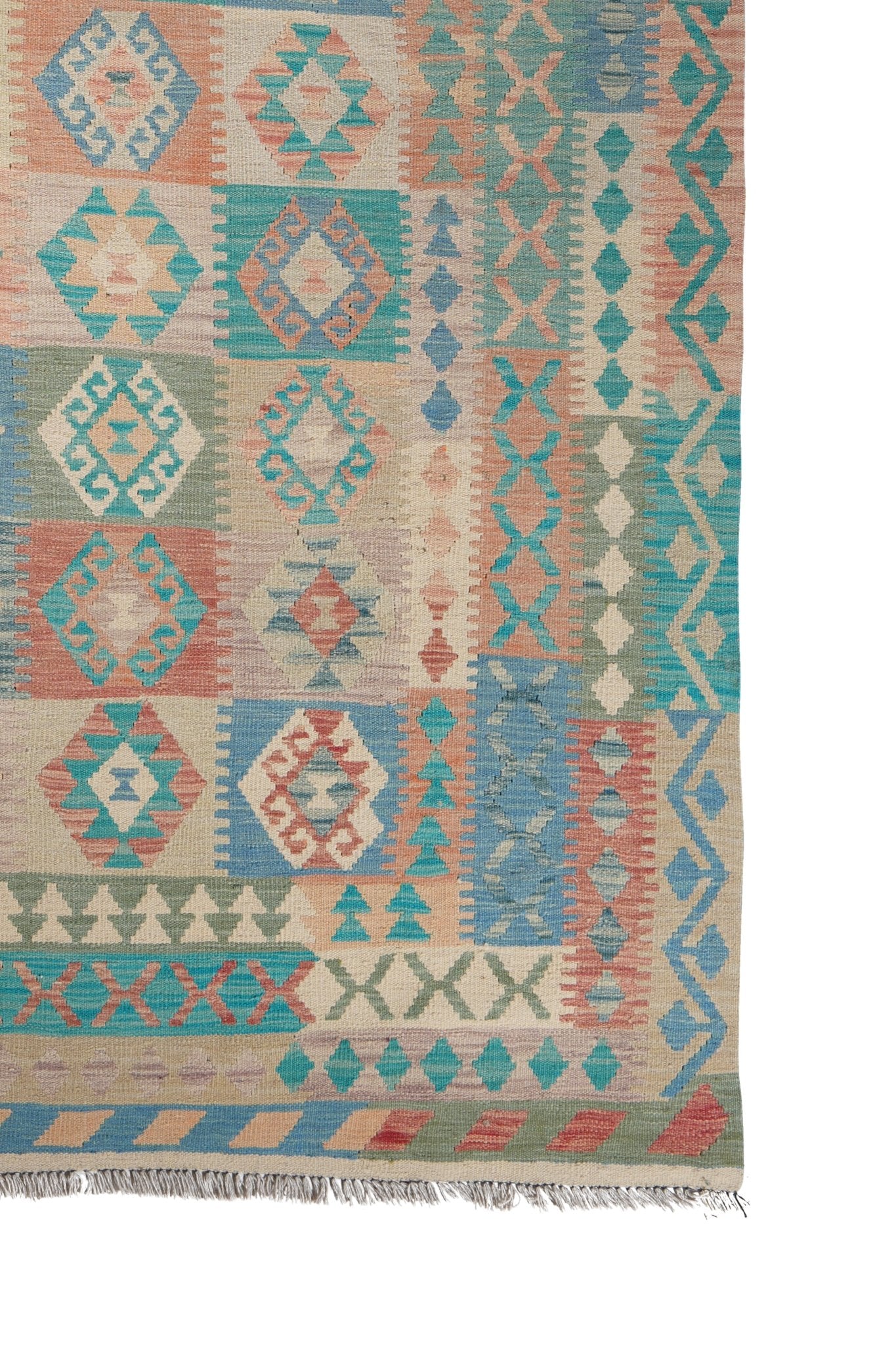 Kelim vloerkleed handgeweven uit Afghanistan - 4