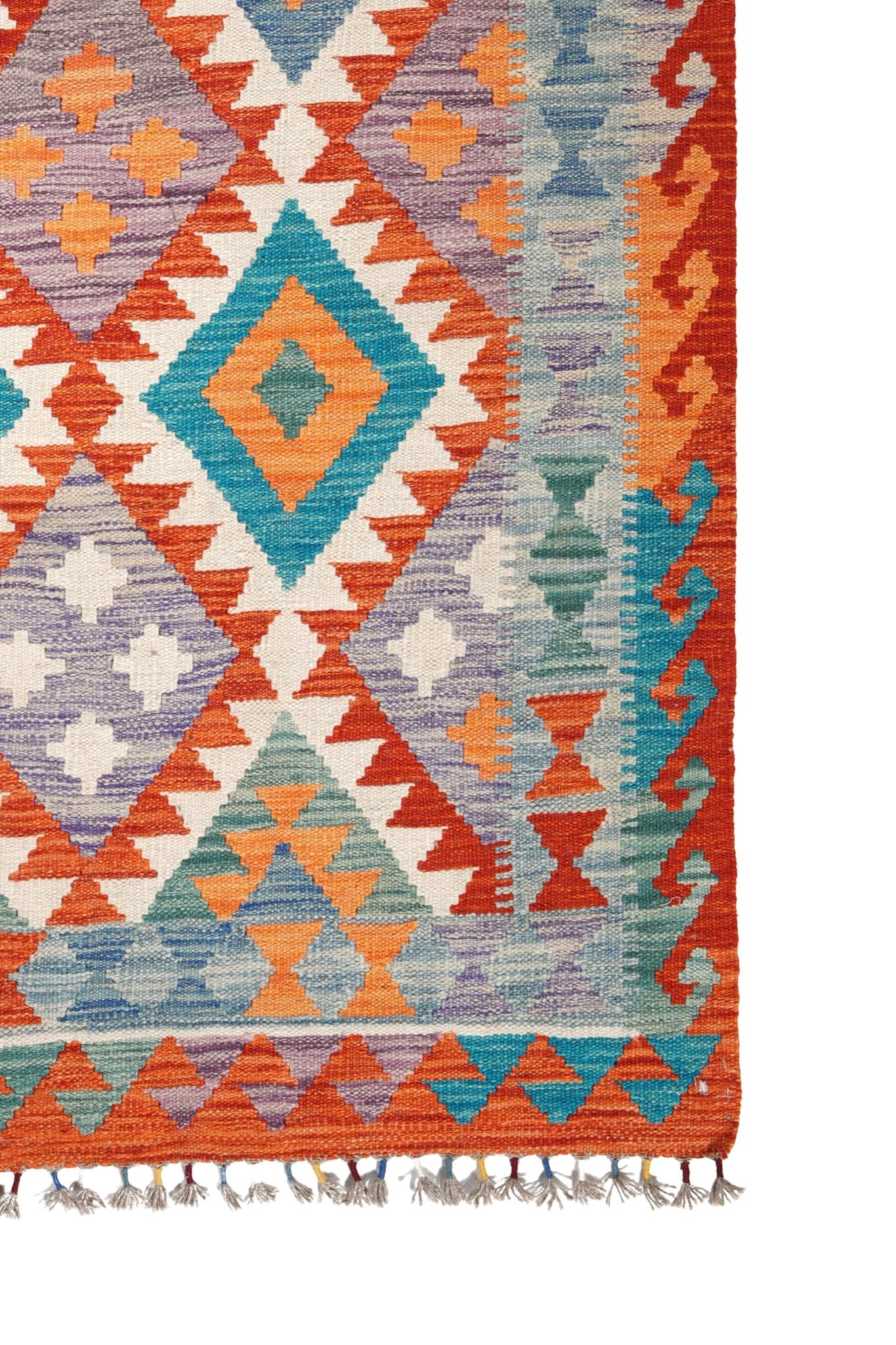 Kelim vloerkleed handgeweven uit Afghanistan - 4