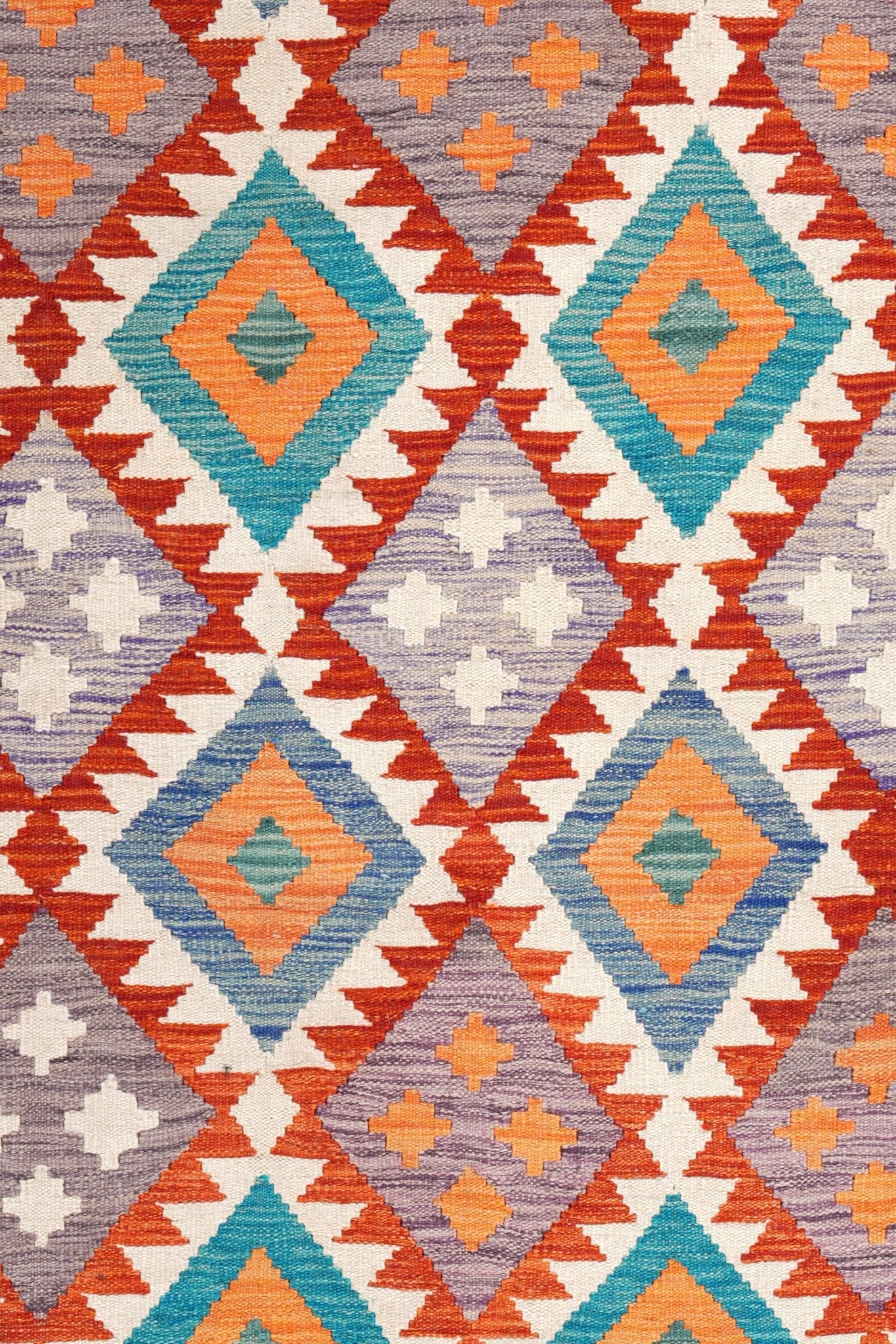 Kelim vloerkleed handgeweven uit Afghanistan - 3