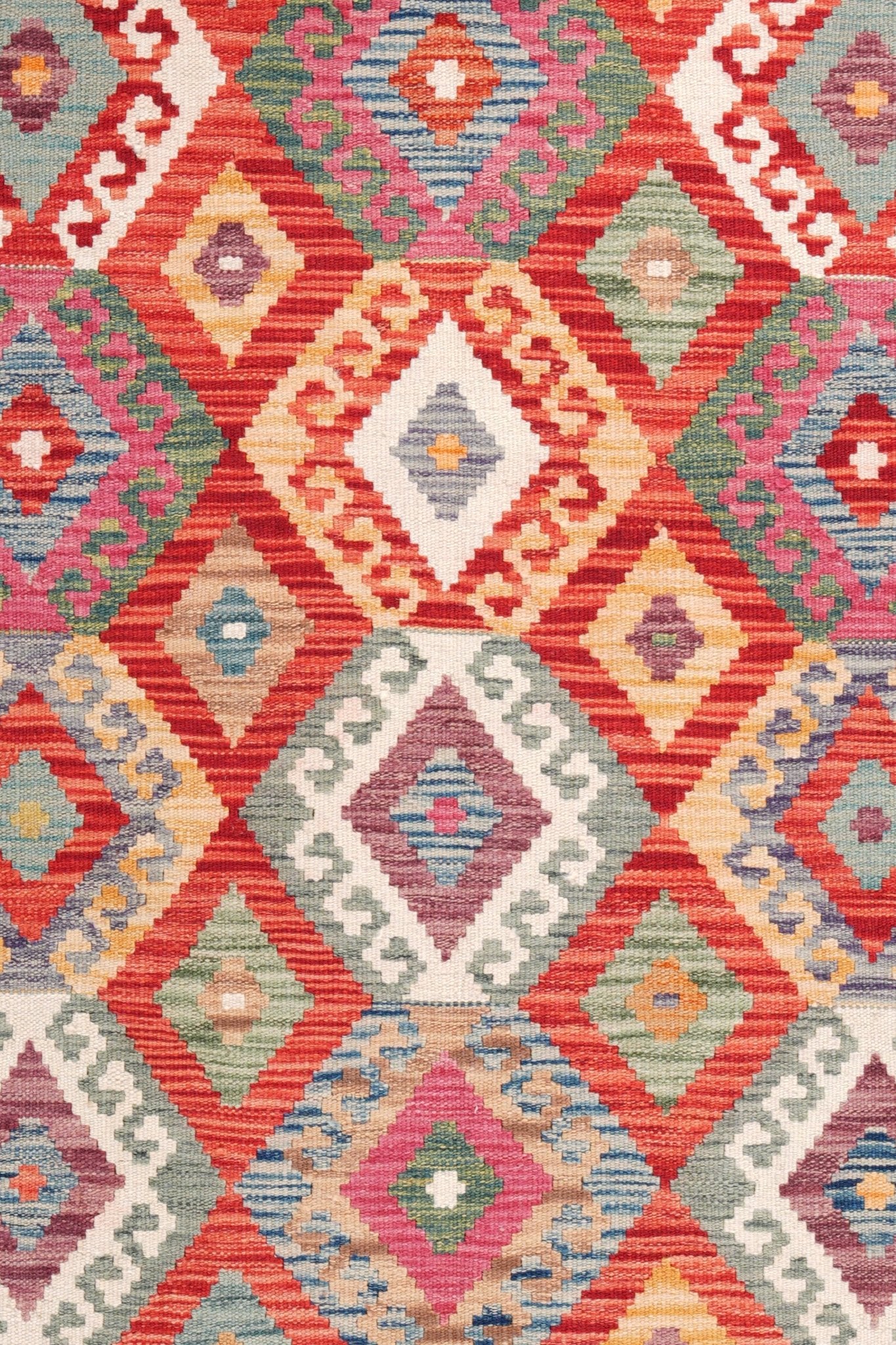 Kelim vloerkleed handgeweven uit Afghanistan - 3