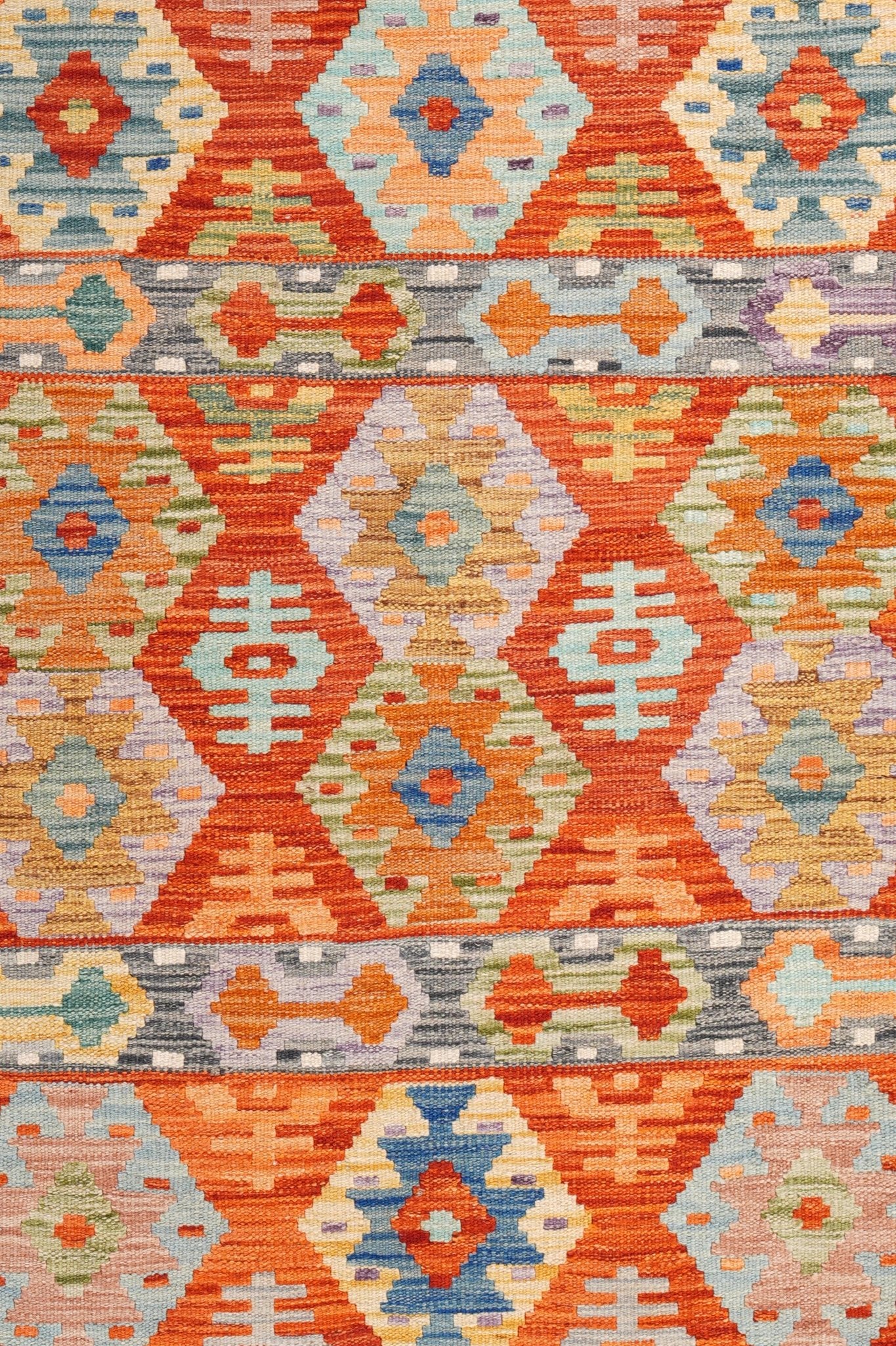 Kelim vloerkleed handgeweven uit Afghanistan - 3