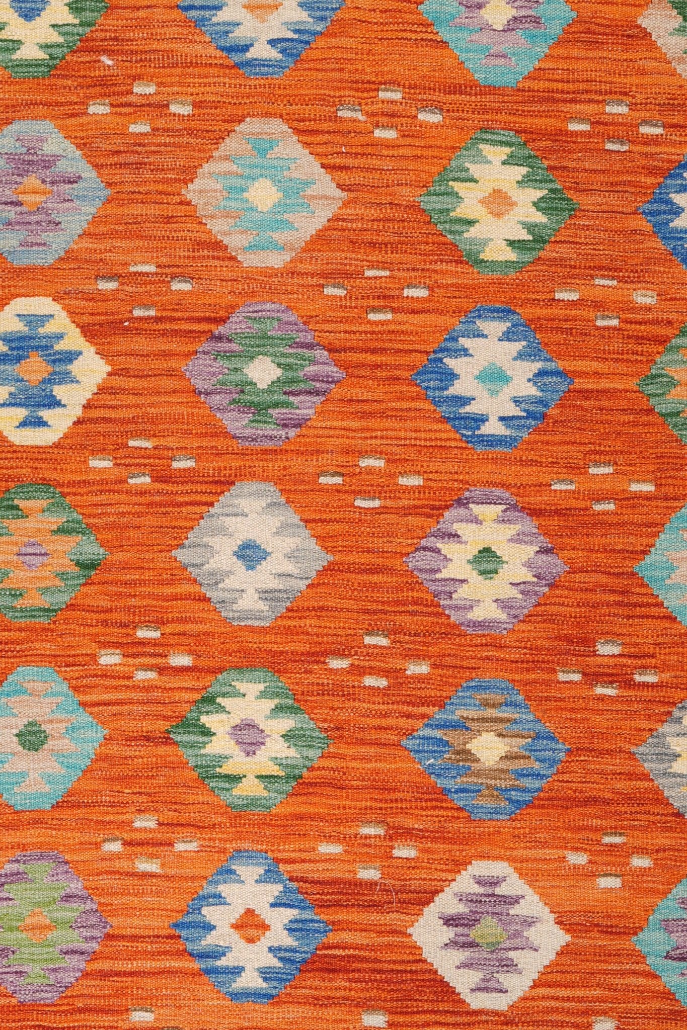 Kelim vloerkleed handgeweven uit Afghanistan - 3