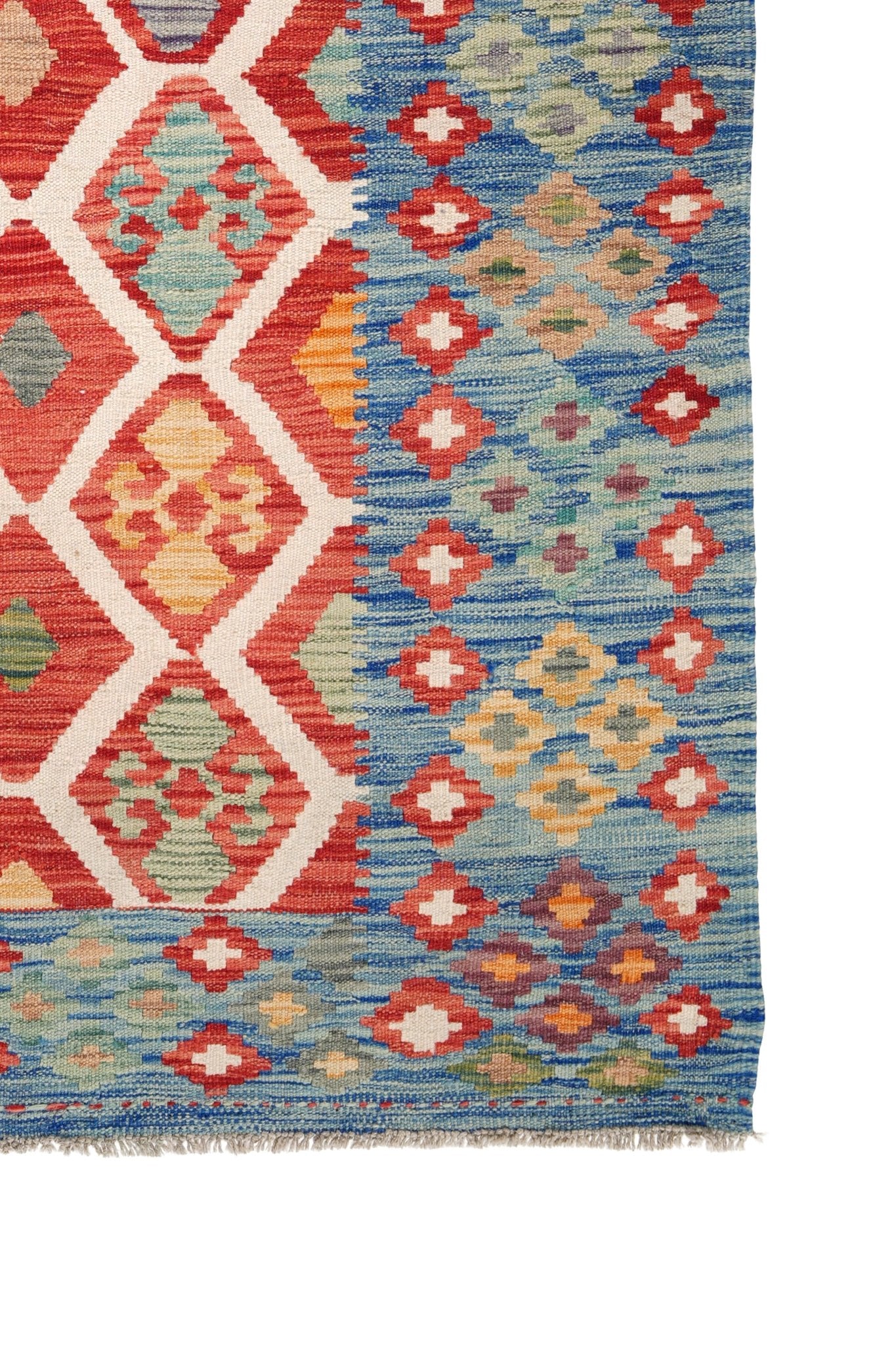 Kelim vloerkleed handgeweven uit Afghanistan - 4