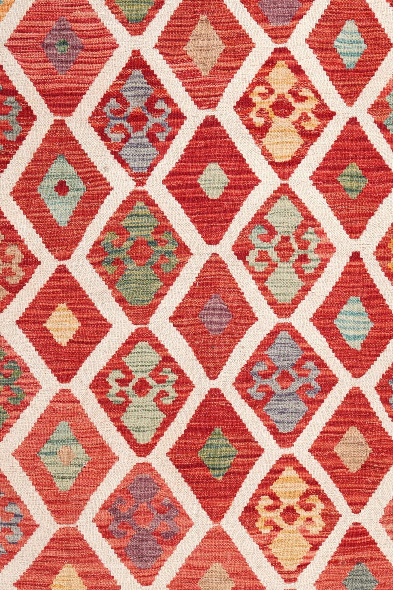 Kelim vloerkleed handgeweven uit Afghanistan - 3