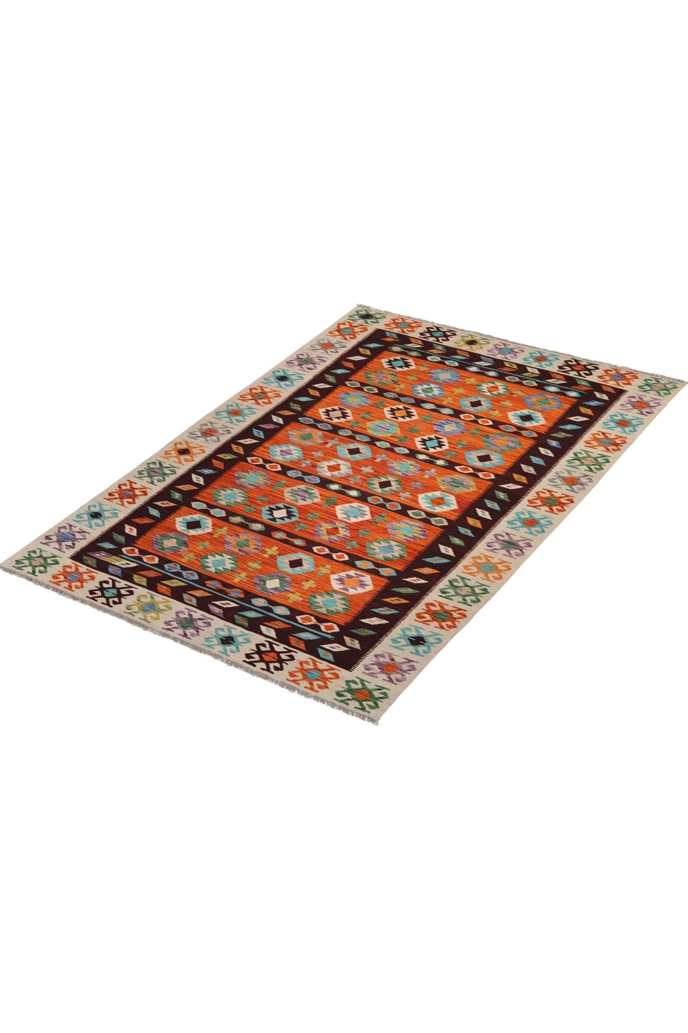 Kelim vloerkleed handgeweven uit Afghanistan - 2