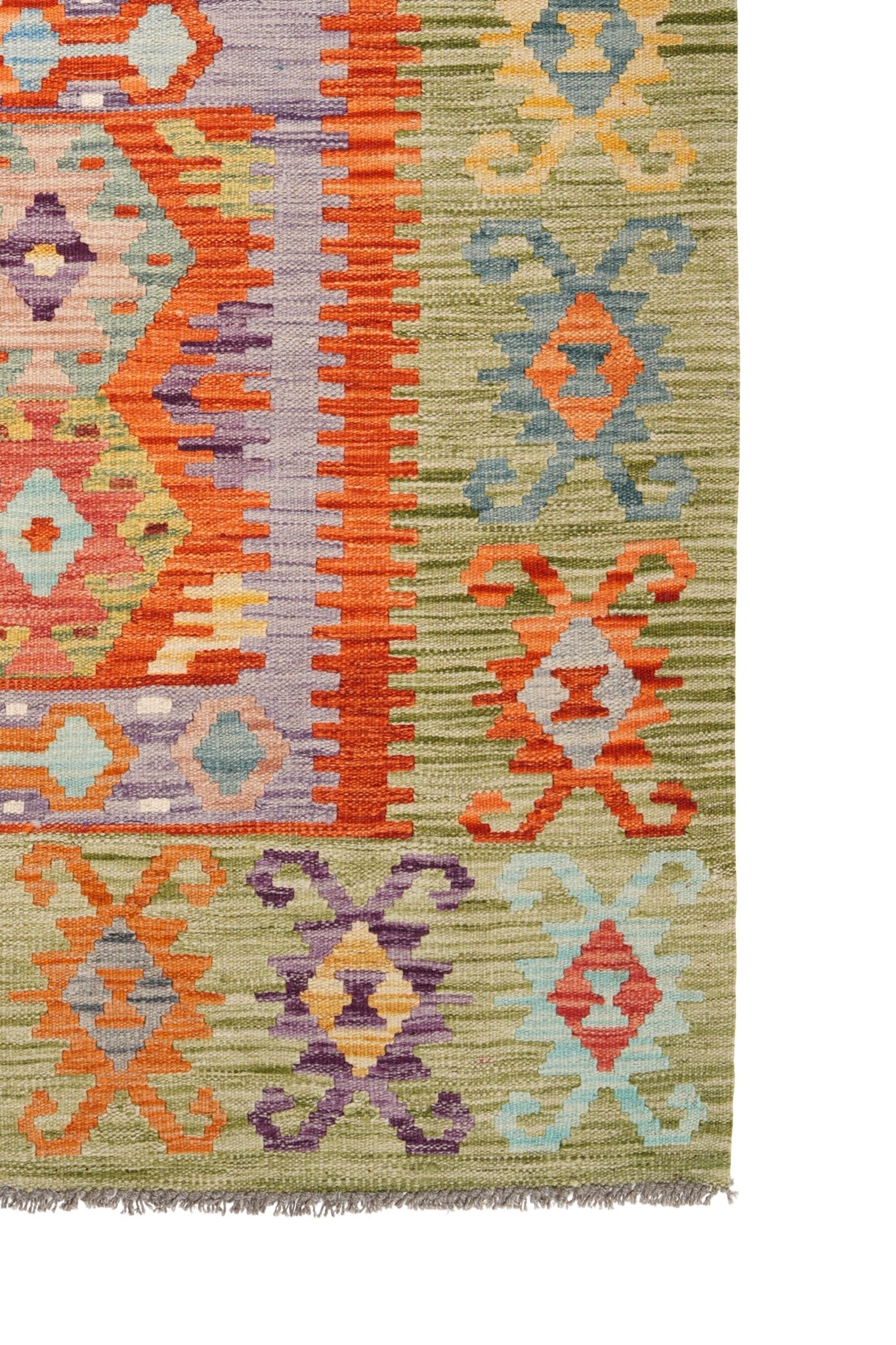 Kelim vloerkleed handgeweven uit Afghanistan - 4