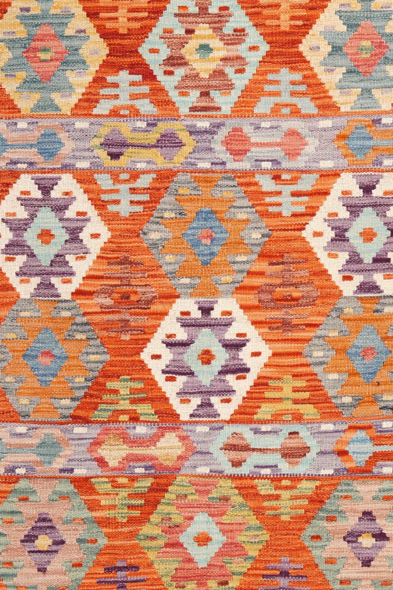 Kelim vloerkleed handgeweven uit Afghanistan - 3