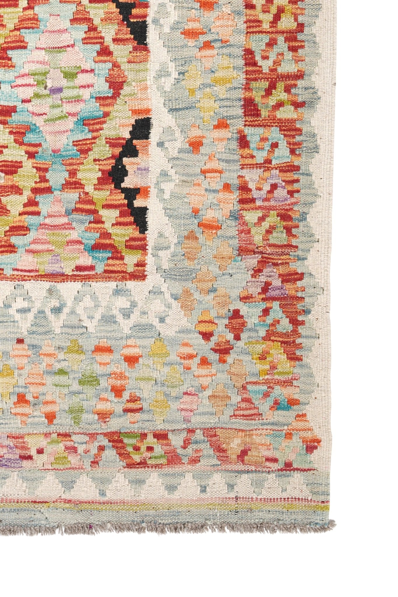 Kelim vloerkleed handgeweven uit Afghanistan - 4