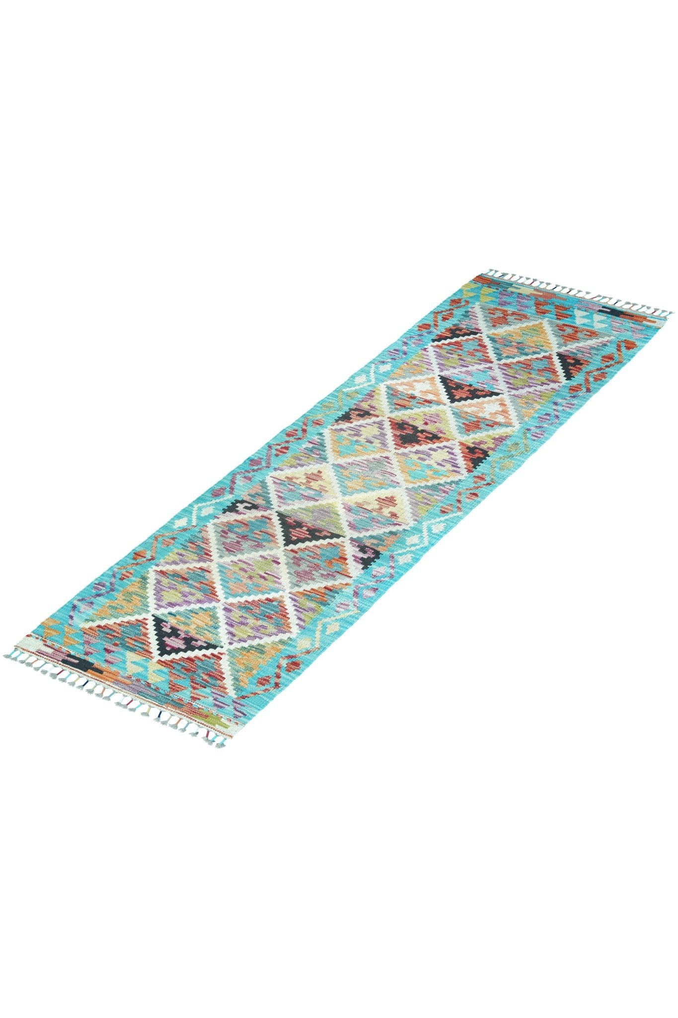 Kelim loper vloerkleed handgeweven uit Afghanistan - 2