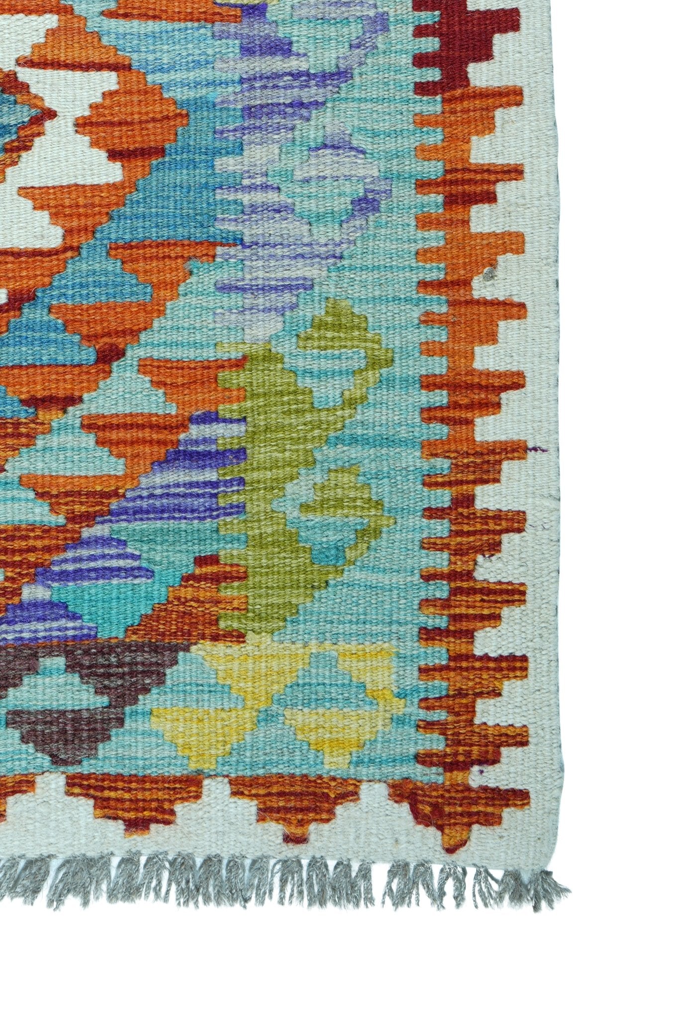 Kelim vloerkleed handgeweven uit Afghanistan - 4