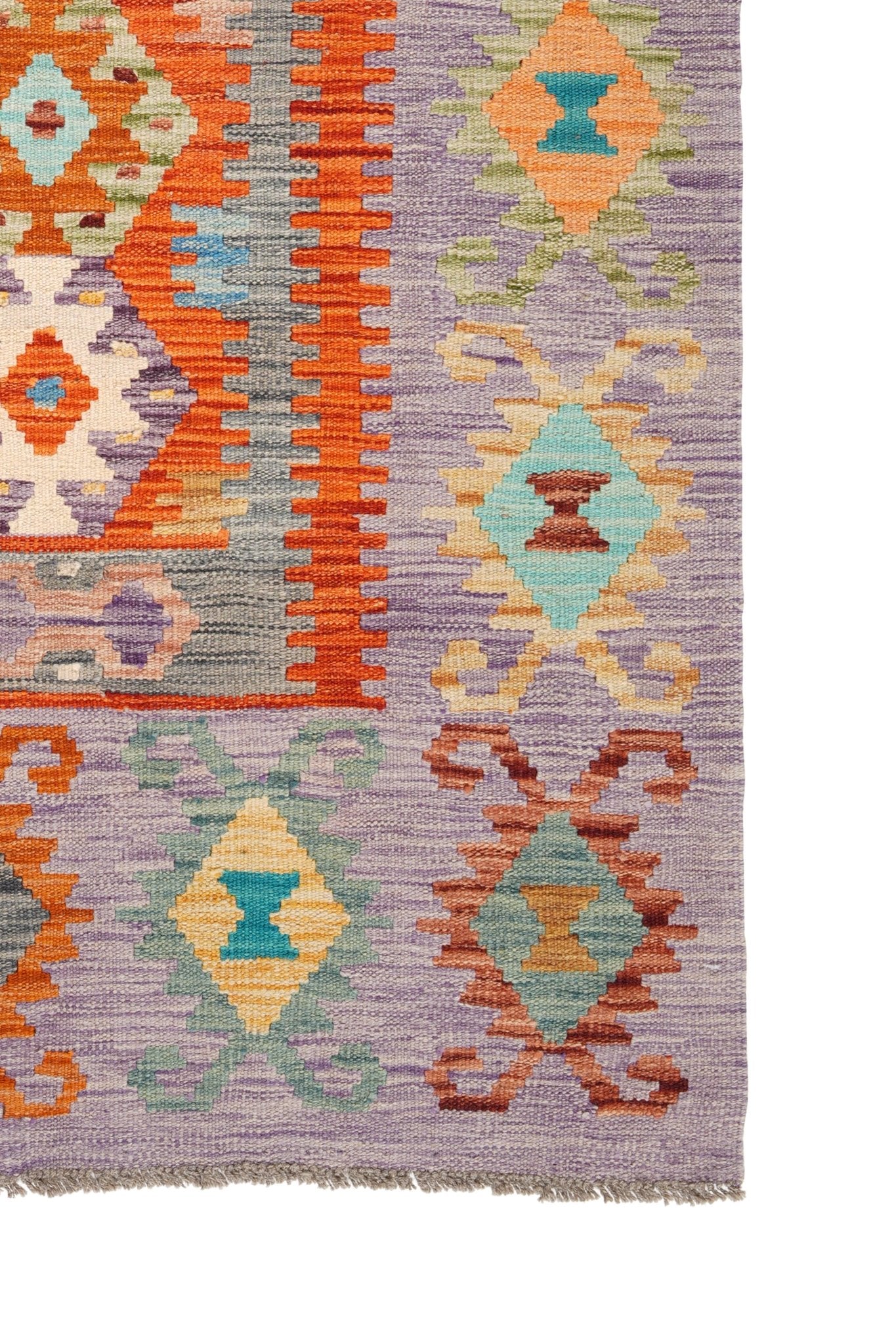 Kelim vloerkleed handgeweven uit Afghanistan - 4