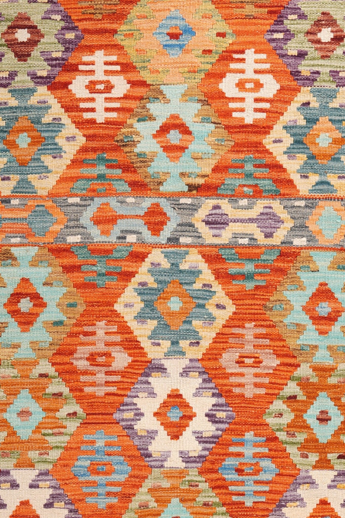 Kelim vloerkleed handgeweven uit Afghanistan - 3