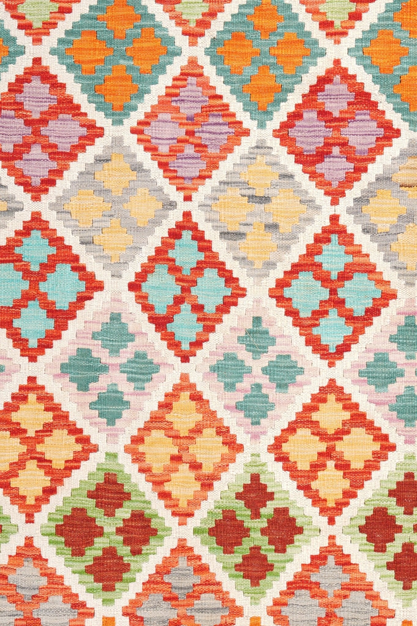 Kelim vloerkleed handgeweven uit Afghanistan - 3