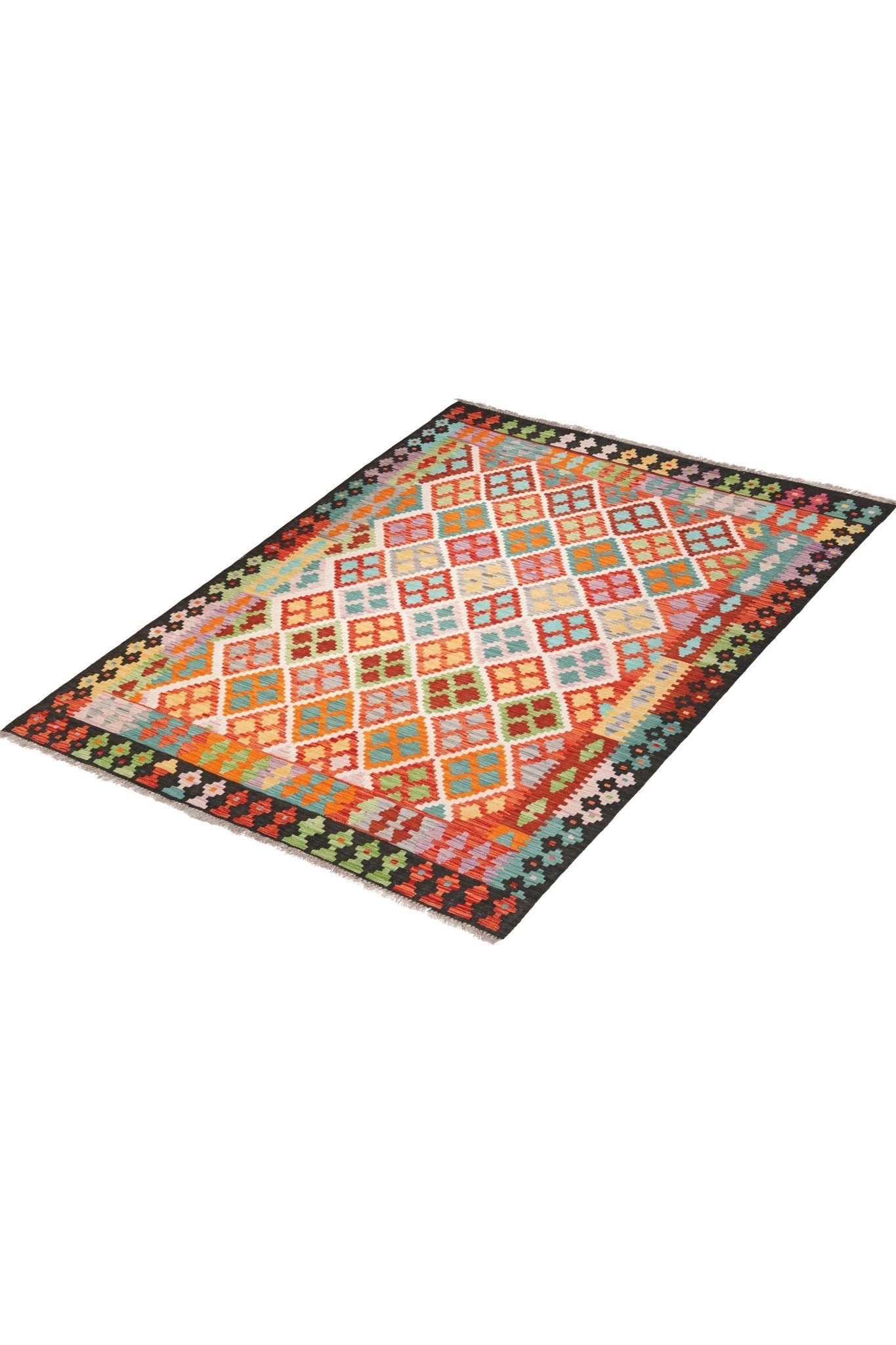 Kelim vloerkleed handgeweven uit Afghanistan - 2