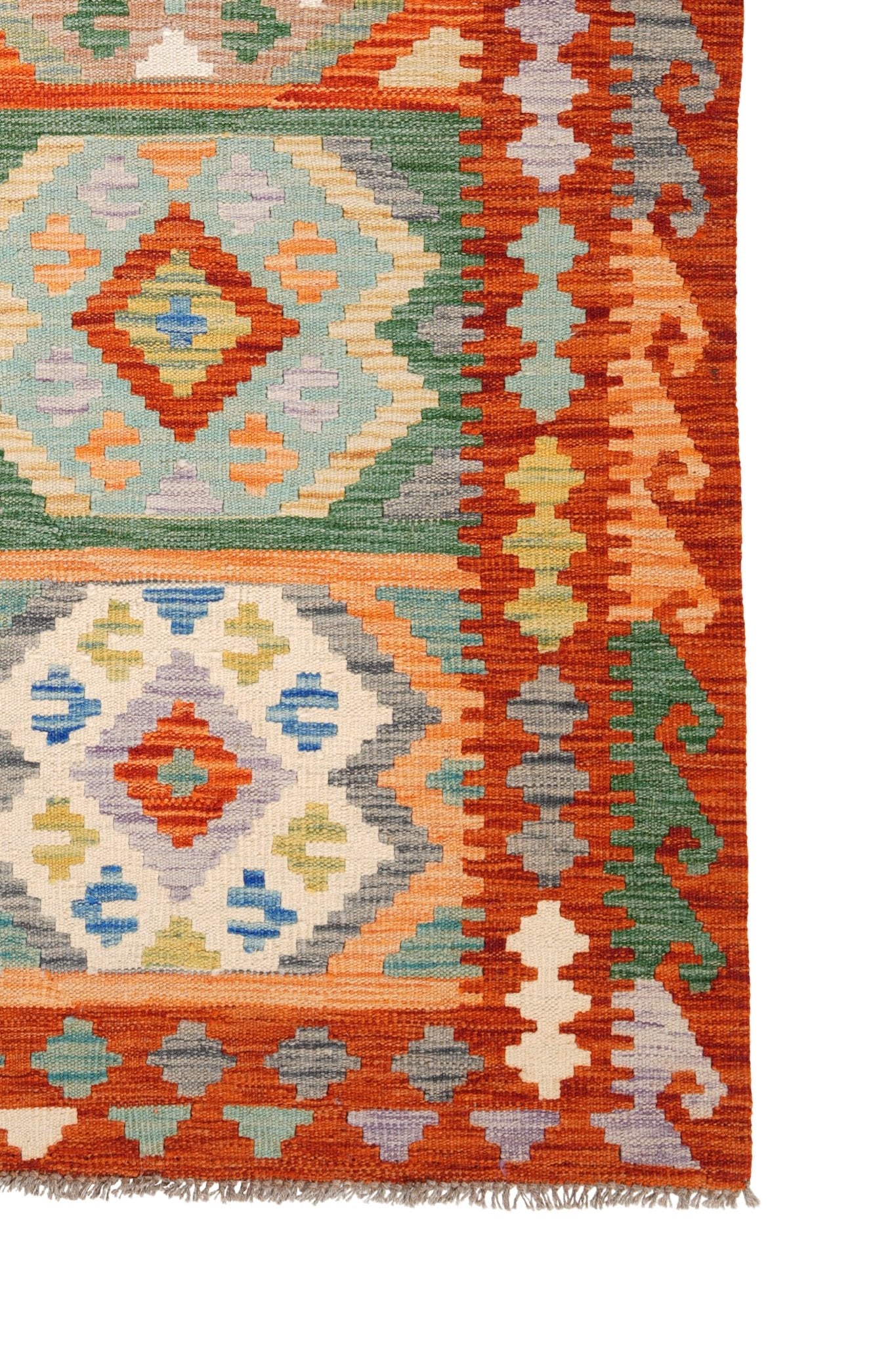 Kelim vloerkleed handgeweven uit Afghanistan - 4