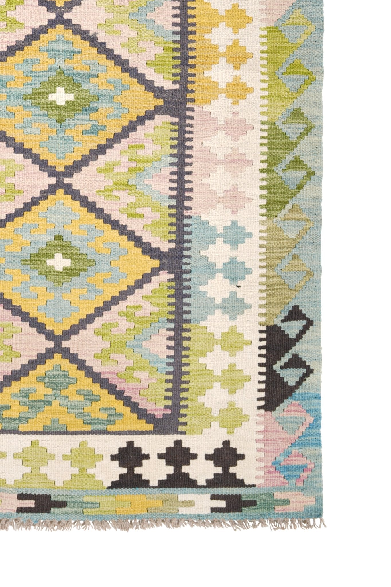 Kelim vloerkleed handgeweven uit Afghanistan - 4