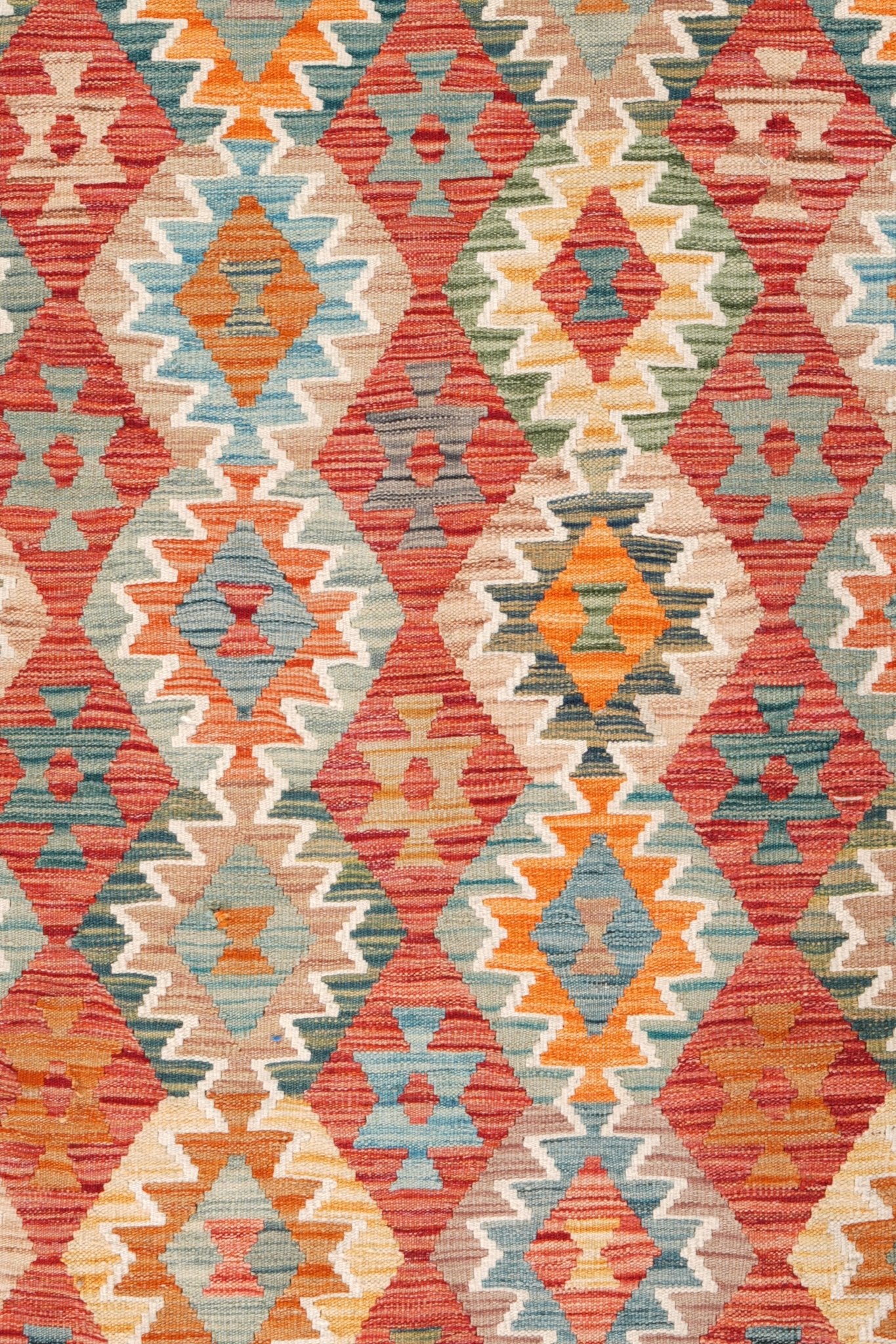 Kelim vloerkleed handgeweven uit Afghanistan - 3