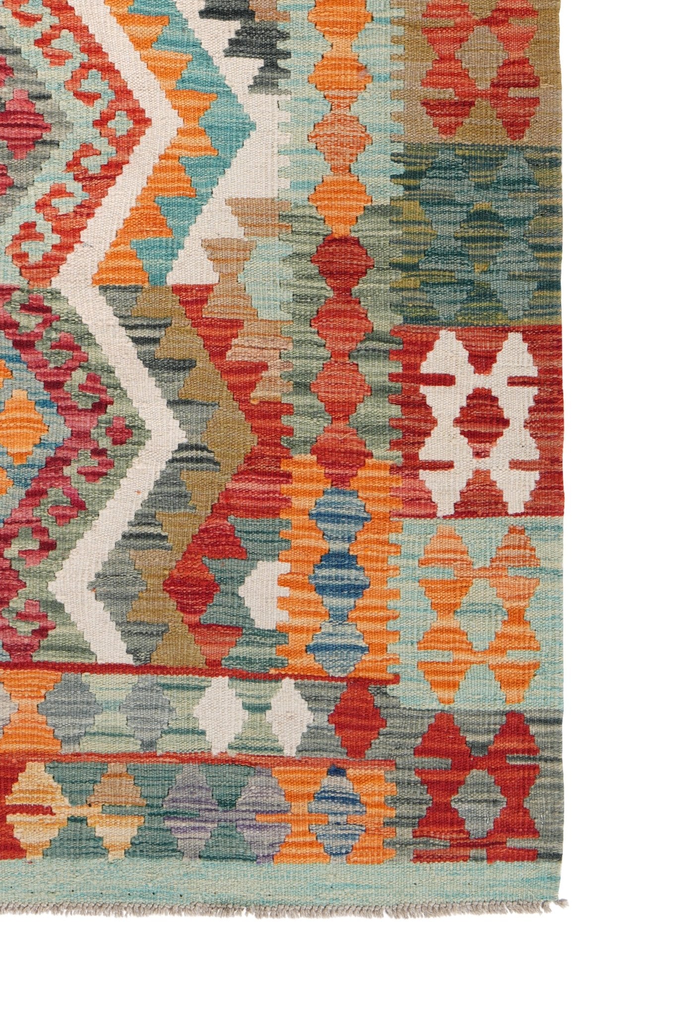 Kelim vloerkleed handgeweven uit Afghanistan - 4