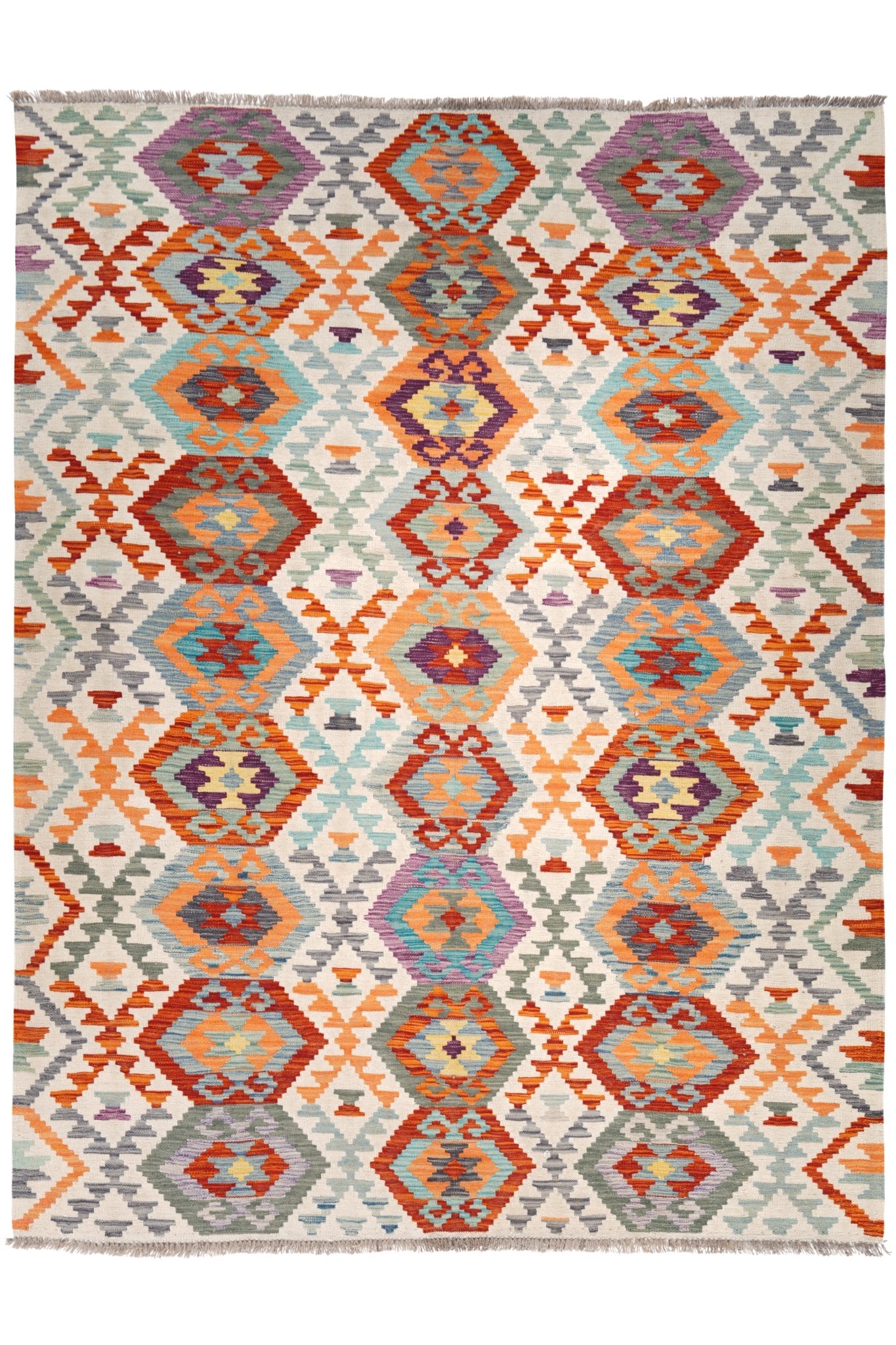 Kelim vloerkleed handgeweven uit Afghanistan - 1