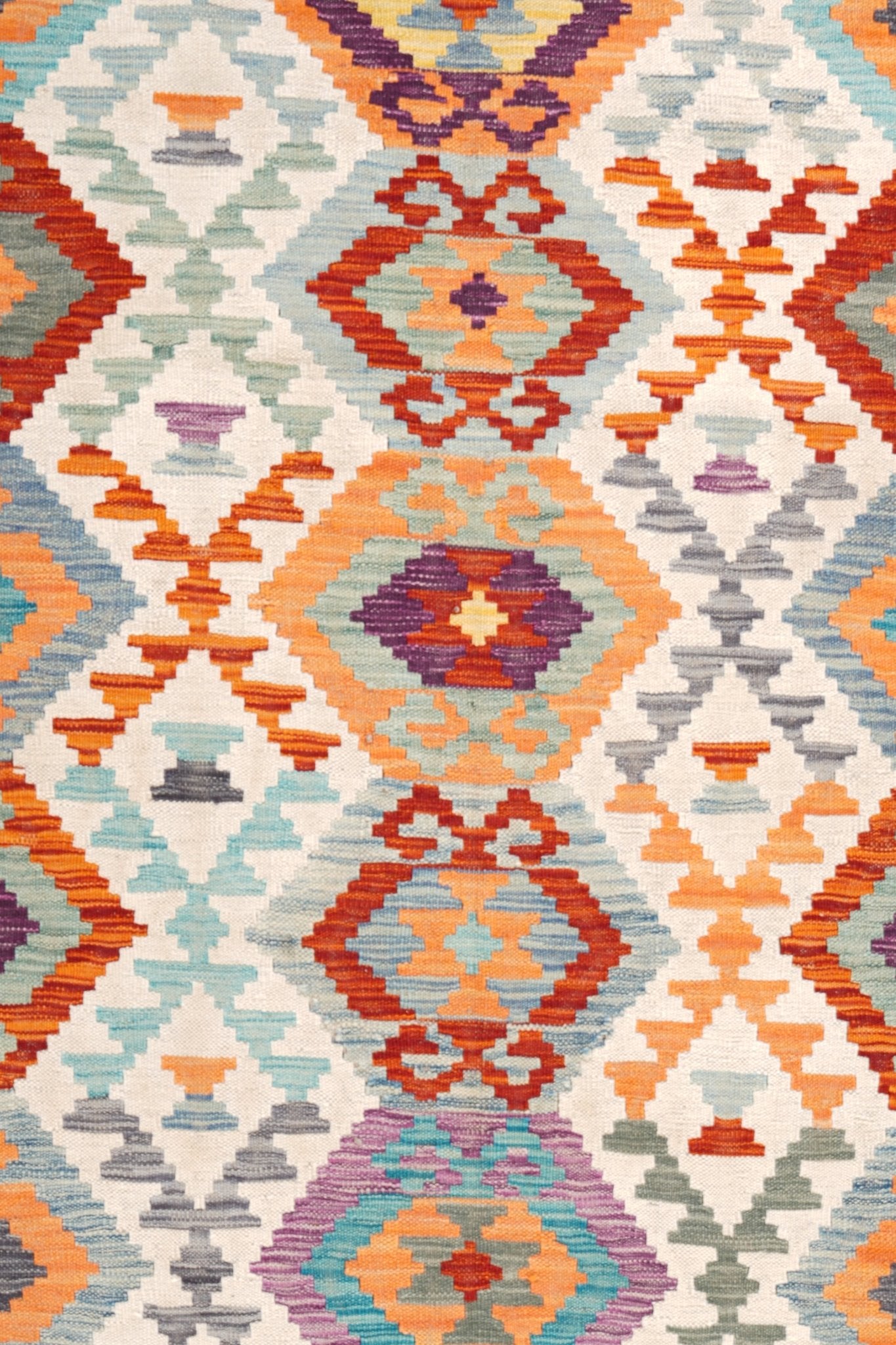 Kelim vloerkleed handgeweven uit Afghanistan - 3