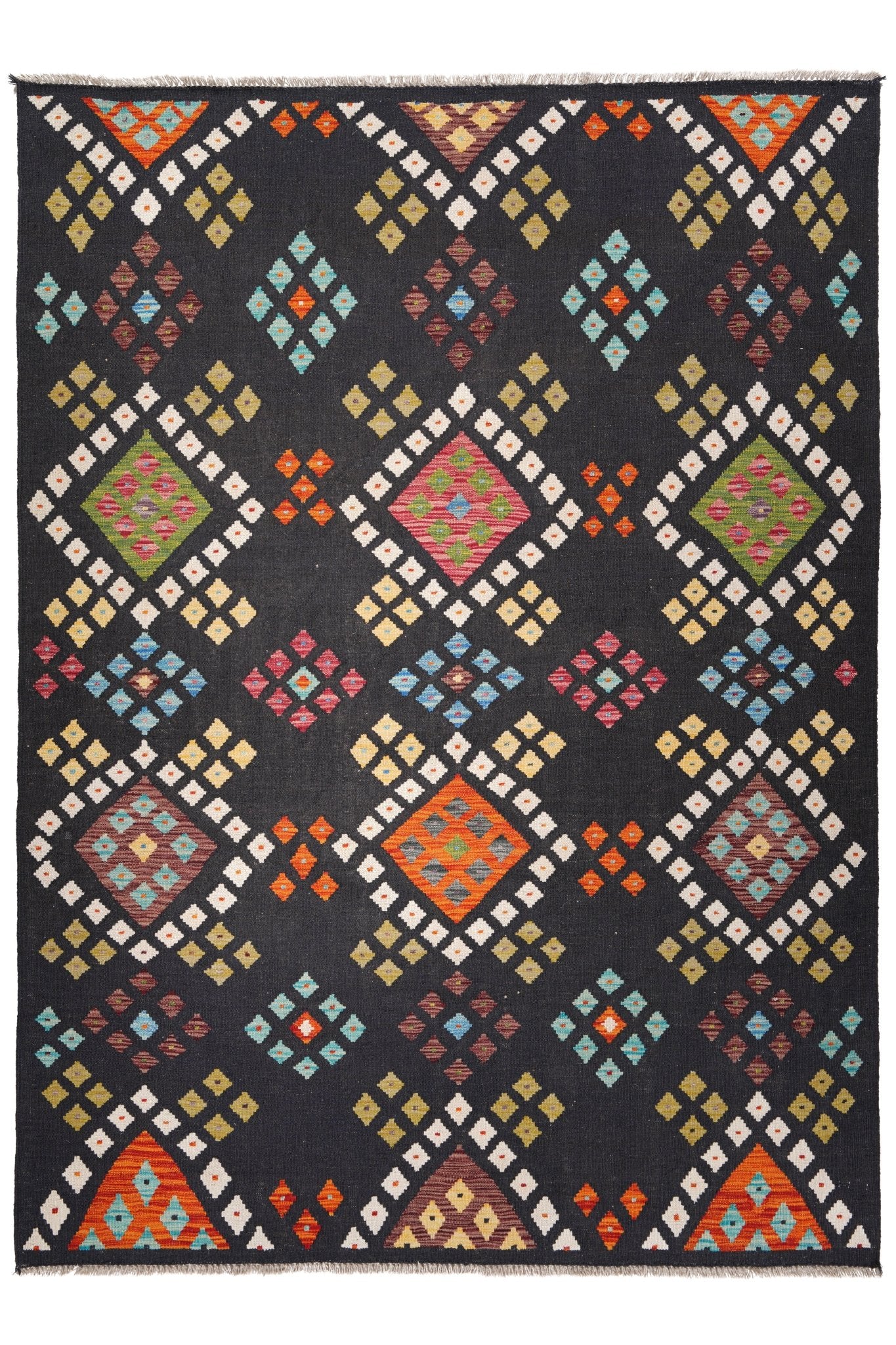 Kelim vloerkleed handgeweven uit Afghanistan - 1