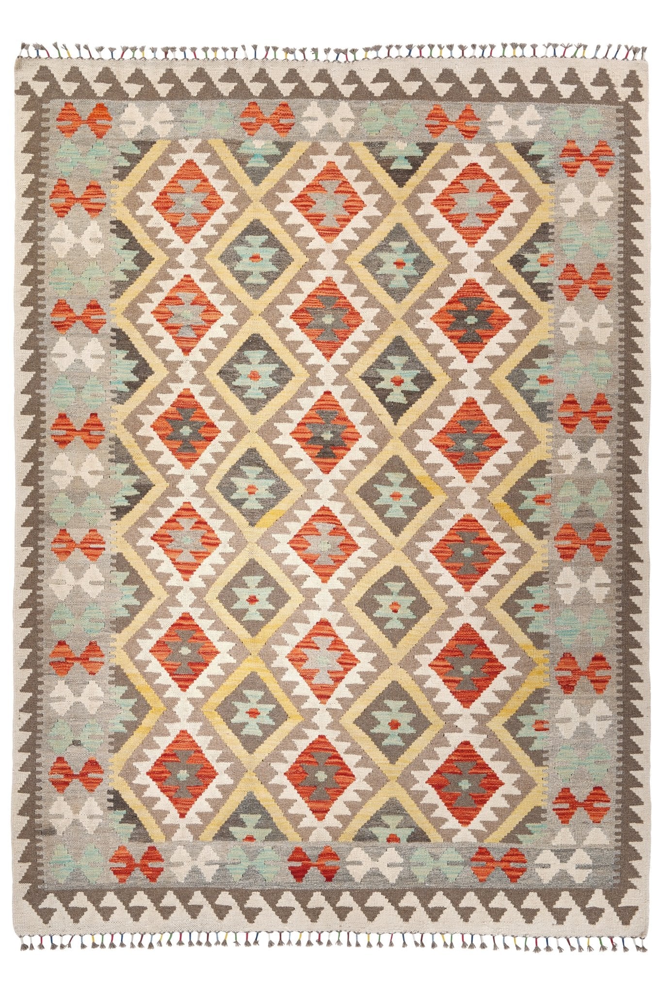 Kelim vloerkleed handgeweven uit Afghanistan - 1