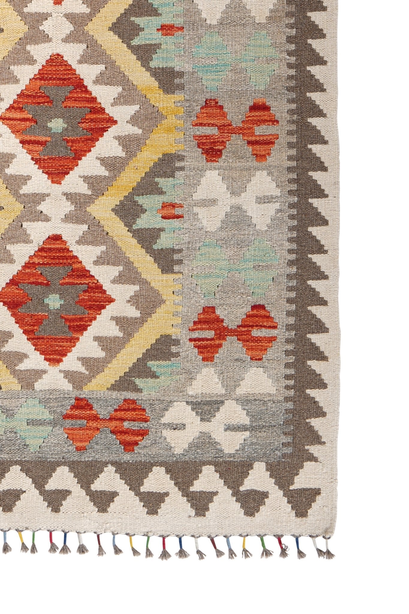 Kelim vloerkleed handgeweven uit Afghanistan - 4