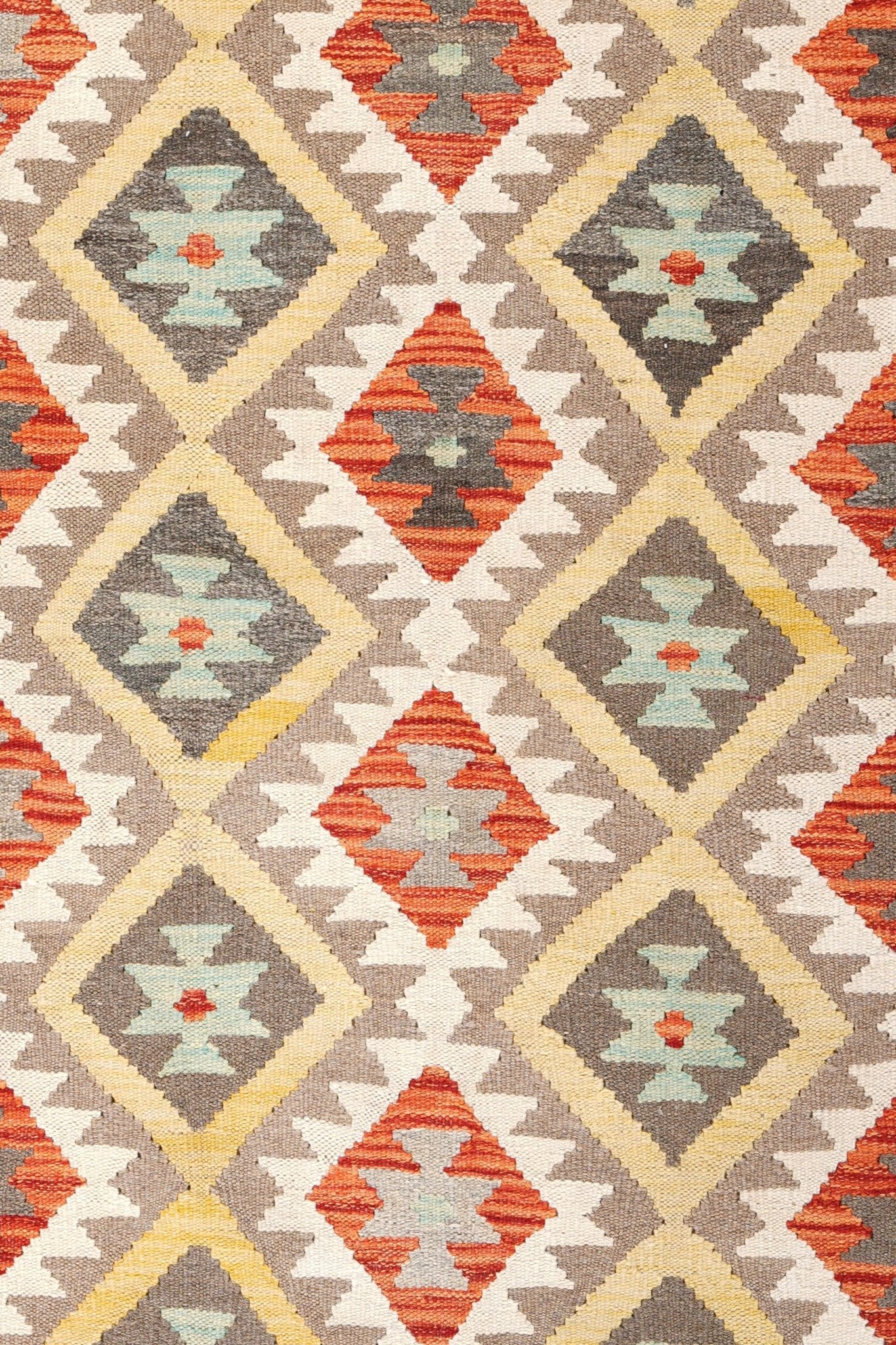 Kelim vloerkleed handgeweven uit Afghanistan - 3