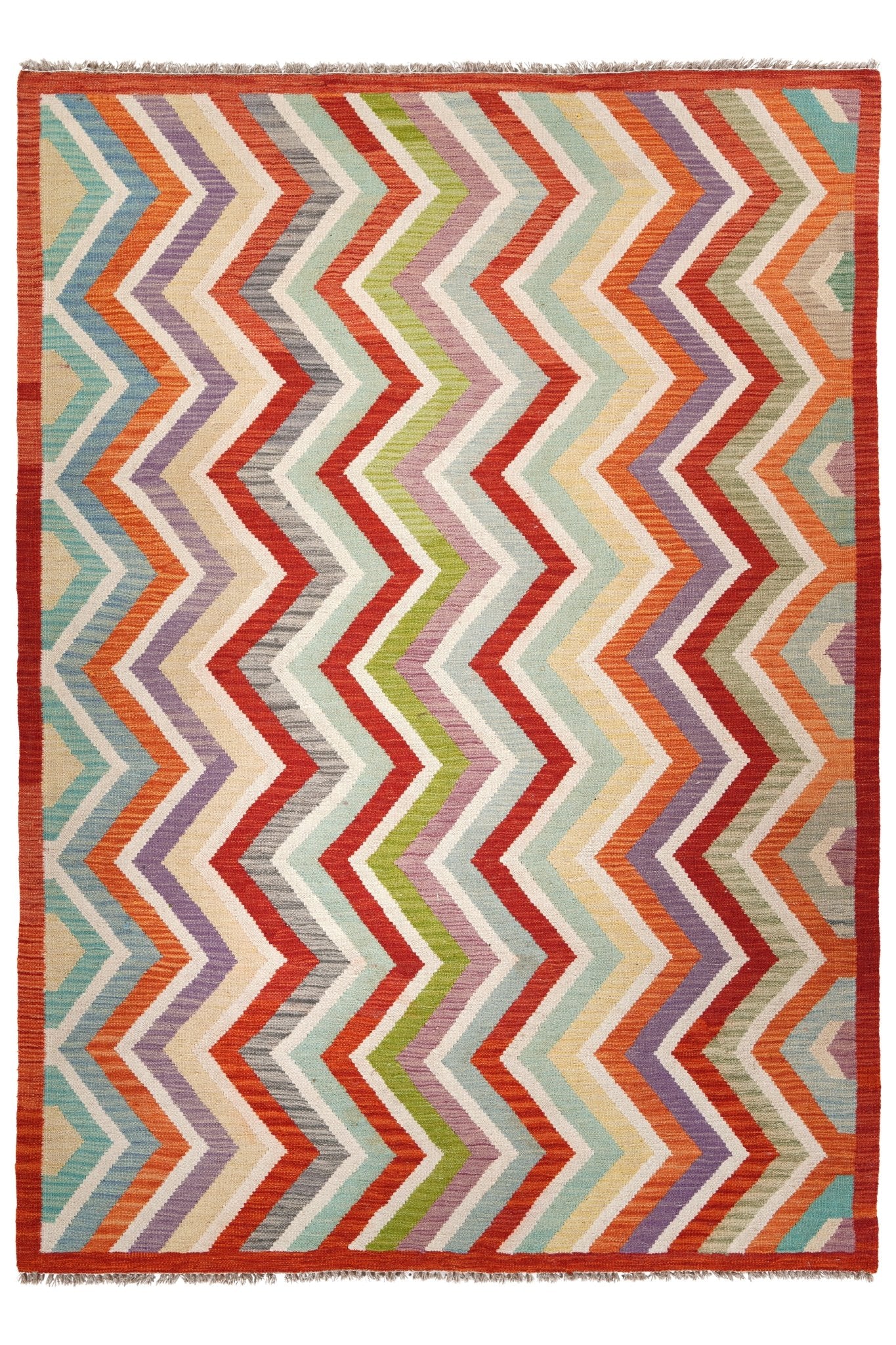 Kelim vloerkleed handgeweven uit Afghanistan - 1