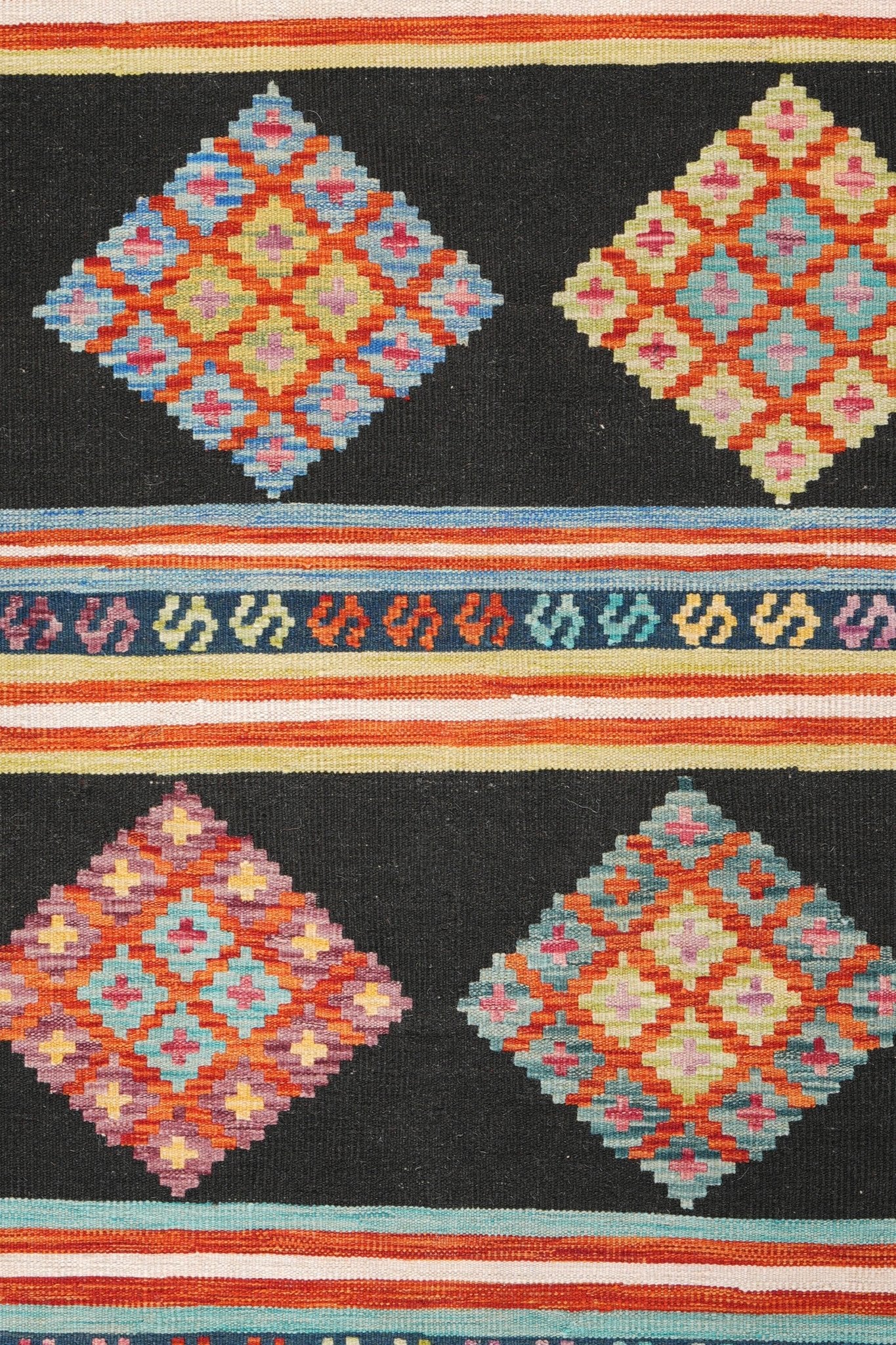 Kelim vloerkleed handgeweven uit Afghanistan - 3