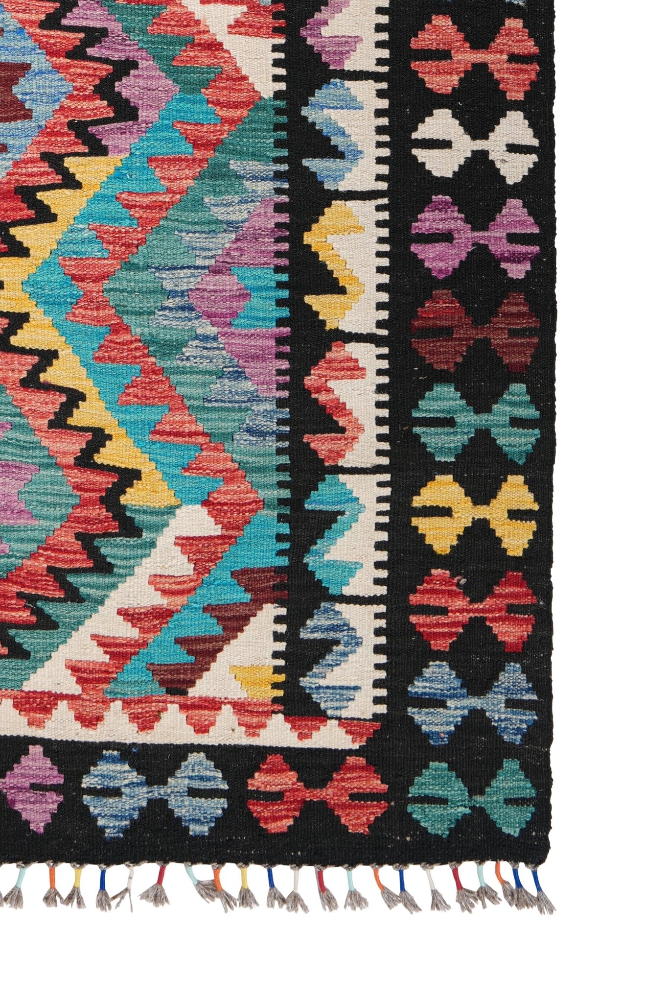 Kelim vloerkleed handgeweven uit Afghanistan - 4