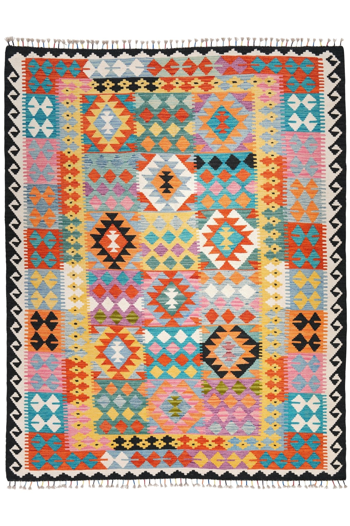 Kelim vloerkleed handgeweven uit Afghanistan - 1