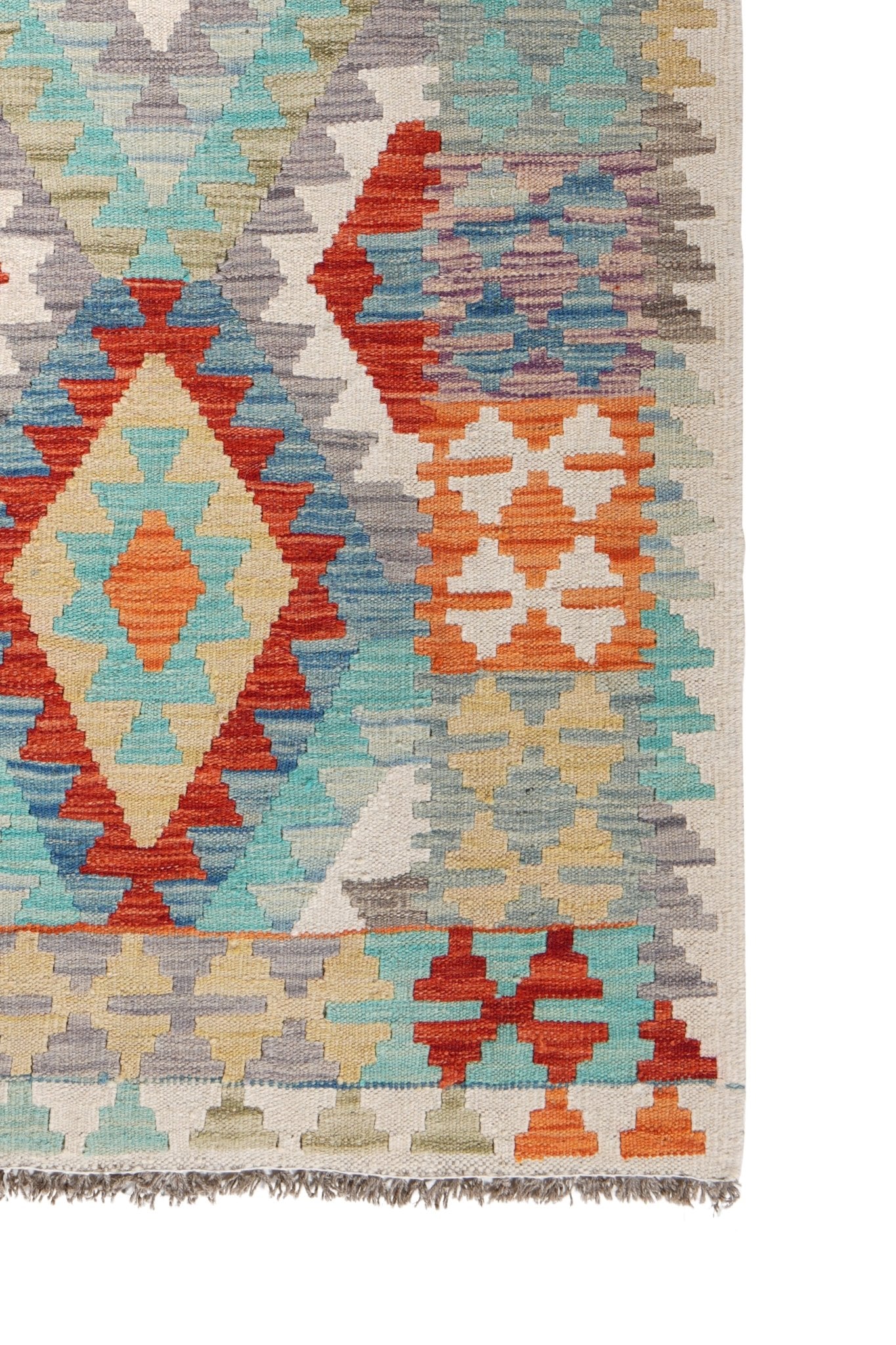 Kelim vloerkleed handgeweven uit Afghanistan - 4